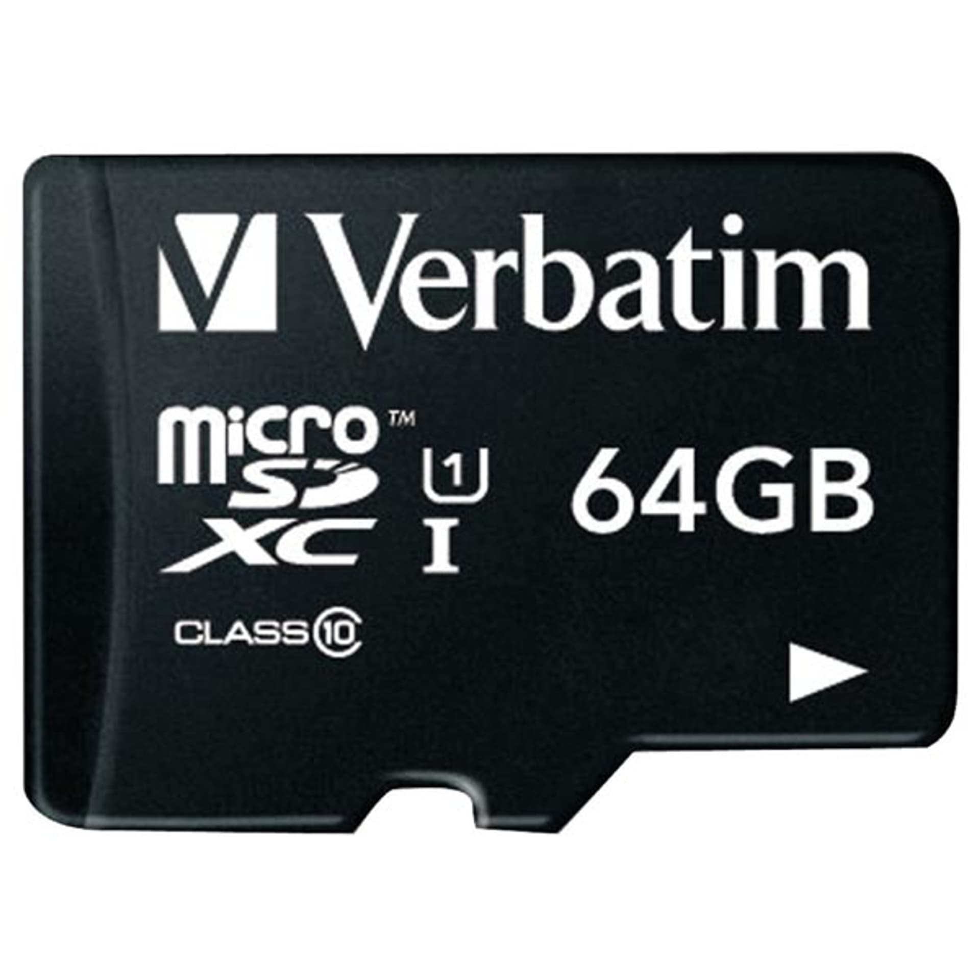 

Verbatim Karta pamięci Micro Secure Digital Card Premium, 64GB, micro SDXC, 44084, UHS-I U1 (Class 10), z adapterm, Class 10)/z adapter