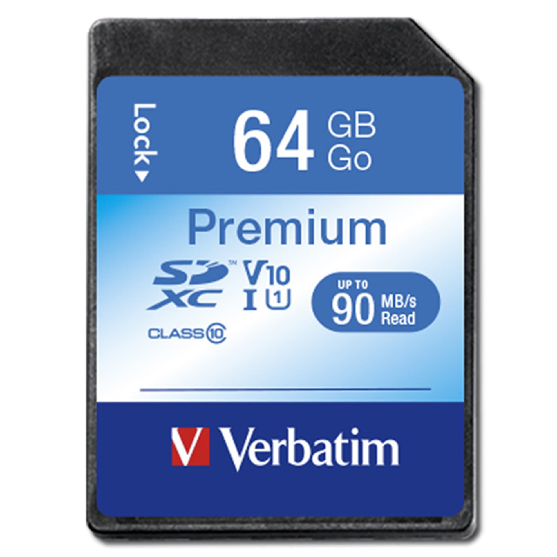 

Verbatim microSDXC Flash Card, 64GB, SDXC, 44024, do archiwizacji danych