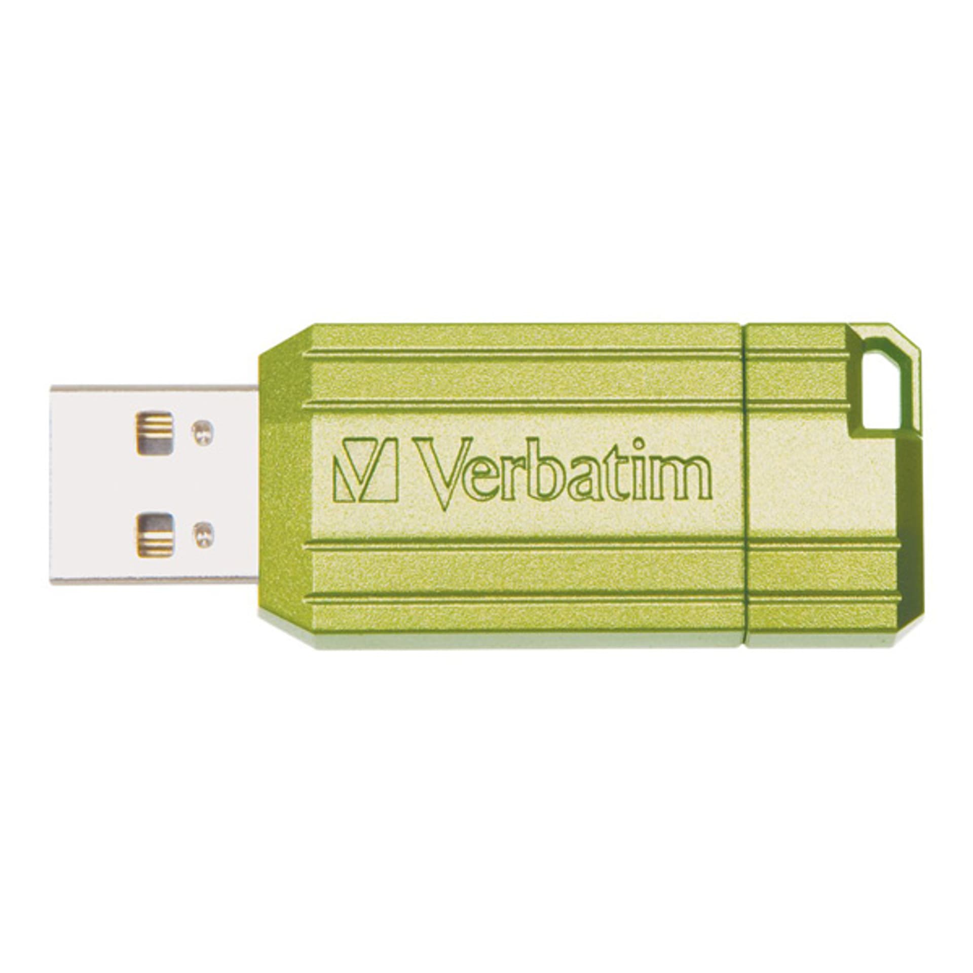 

Verbatim USB flash disk, USB 2.0, 32GB, Store,N,Go PinStripe, zielony, 49958, do archiwizacji danych
