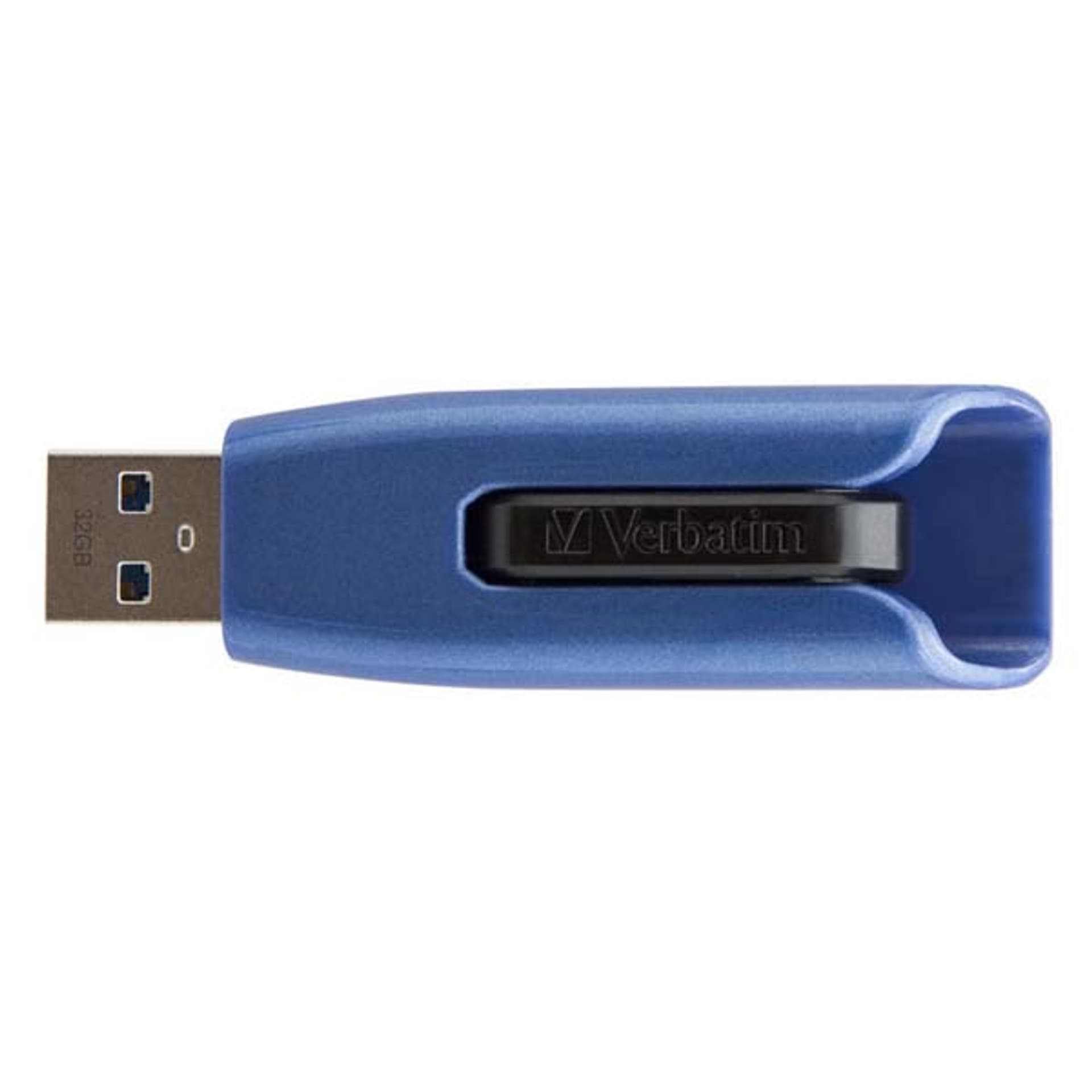 

Verbatim USB flash disk, USB 3.0, 32GB, V3 MAX, Store N Go, niebieski, 49806, USB A, z wysuwanym złączem