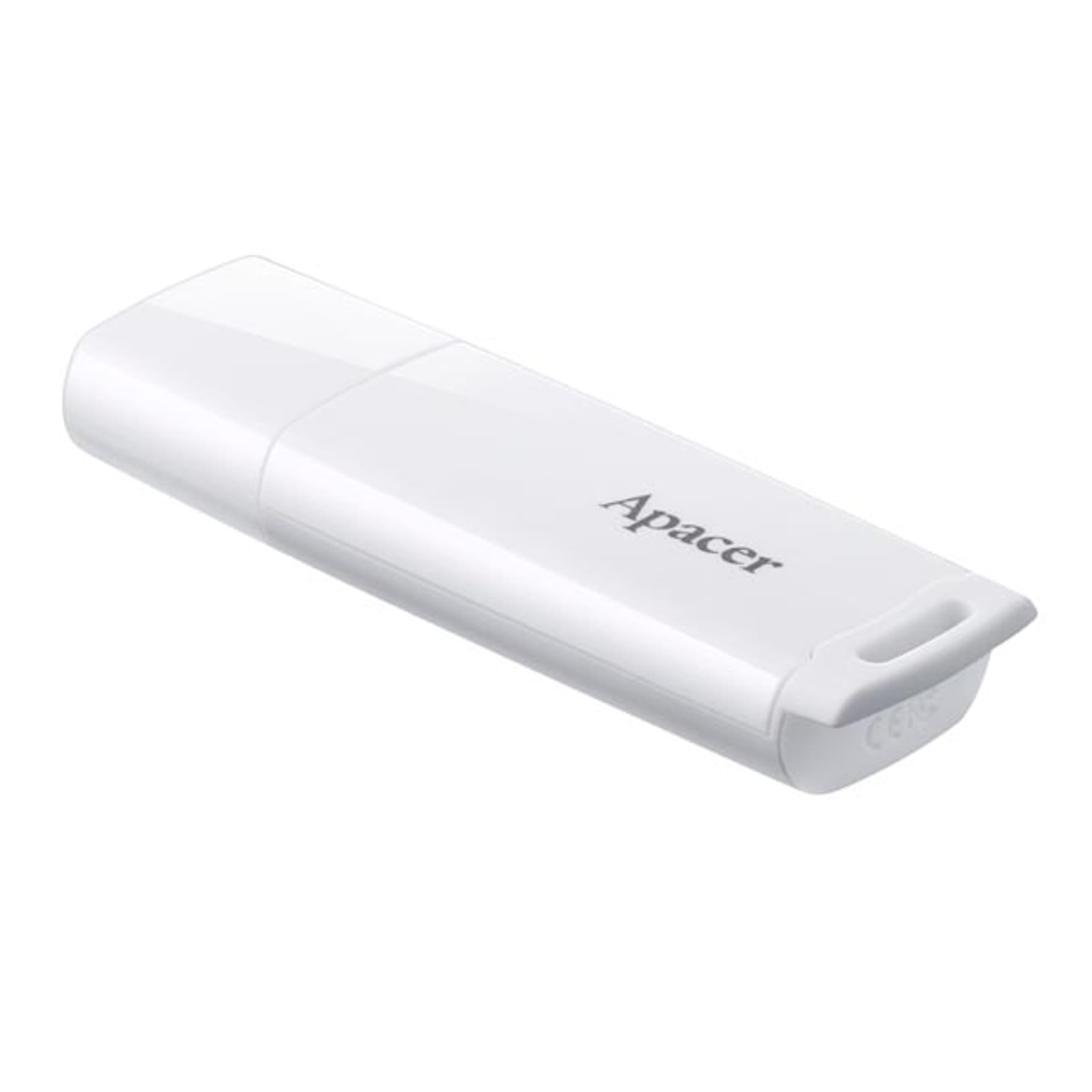 

Apacer USB flash disk, USB 2.0, 64GB, AH336, biały, AP64GAH336W-1, USB A, z osłoną