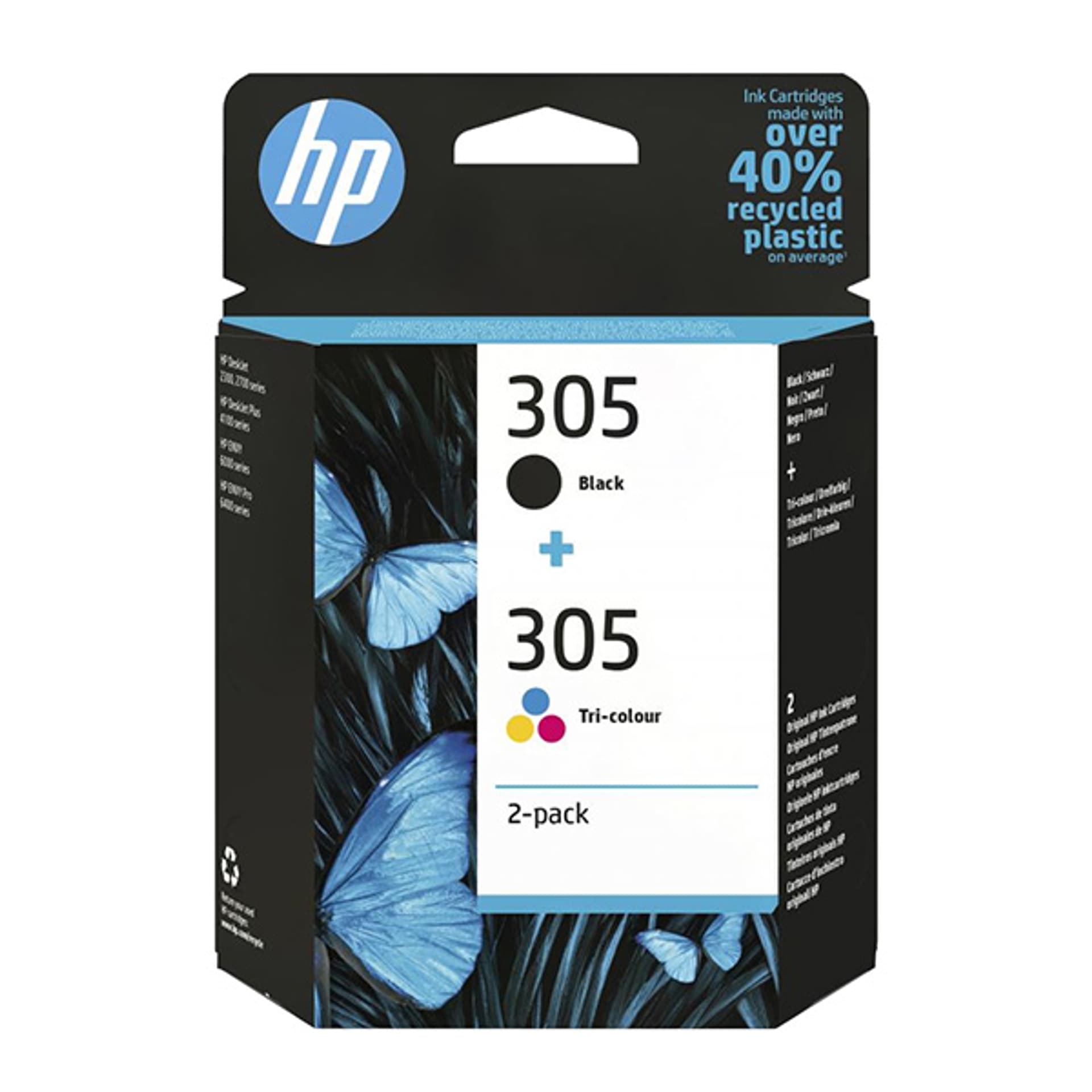 

HP oryginalny ink / tusz 6ZD17AE#301, HP 305, blistr, HP 2-pack DeskJet 2300, DeskJet 2710, DeskJet 2720, DeskJet