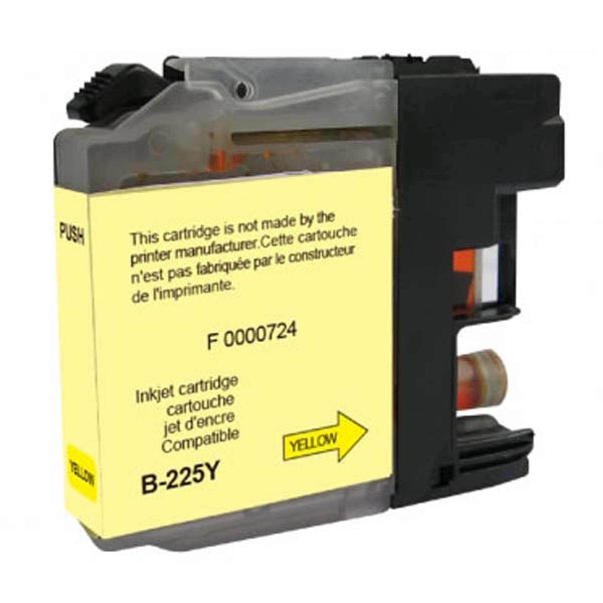 

UPrint kompatybilny ink / tusz z LC-225XLY, yellow, 1200s, 13ml, B-225XLY, dla Brother MFC-J4420DW, MFC-J4620DW