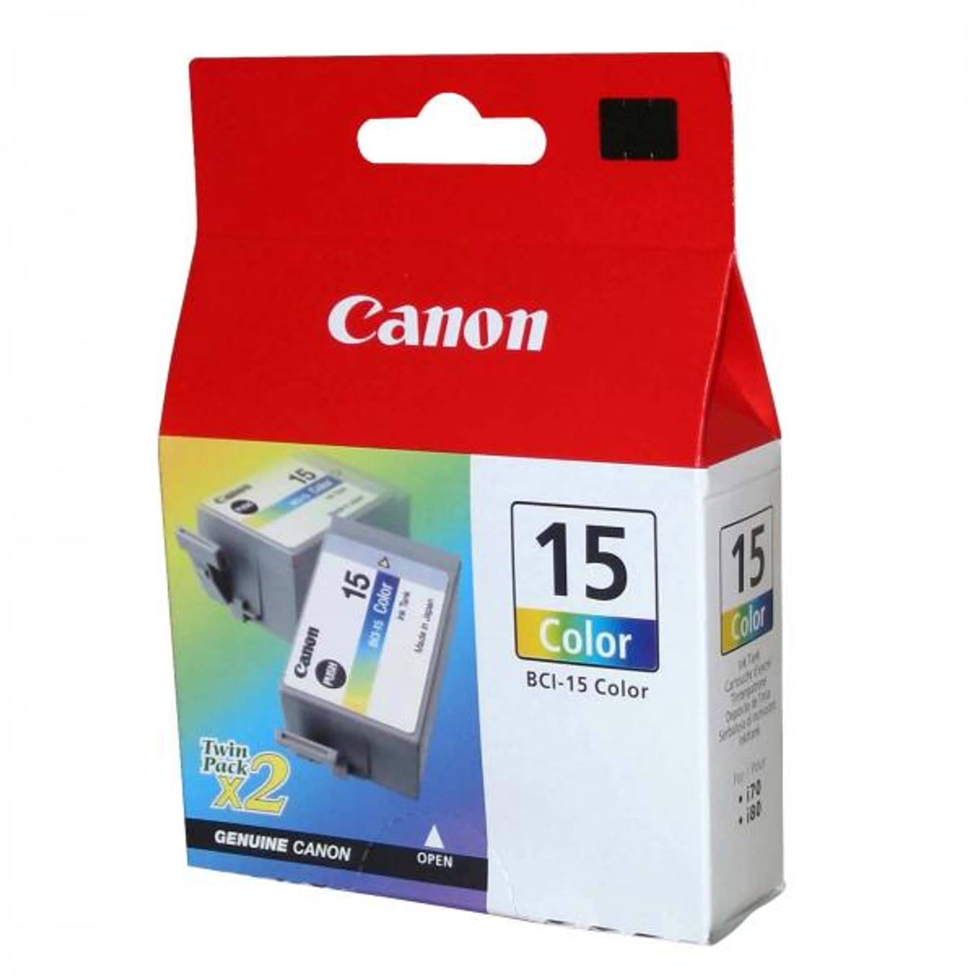 

Canon oryginalny ink / tusz BCI-15 C, color, 100s, 8191A002, 2szt, Canon i70