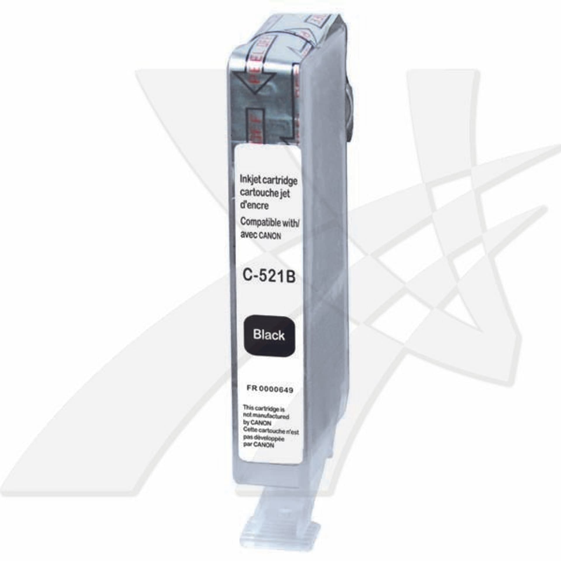 

UPrint kompatybilny ink / tusz z CLI521BK, black, 10ml, C-521B, z chipem, dla Canon iP3600, iP4600, MP620, MP630, MP980