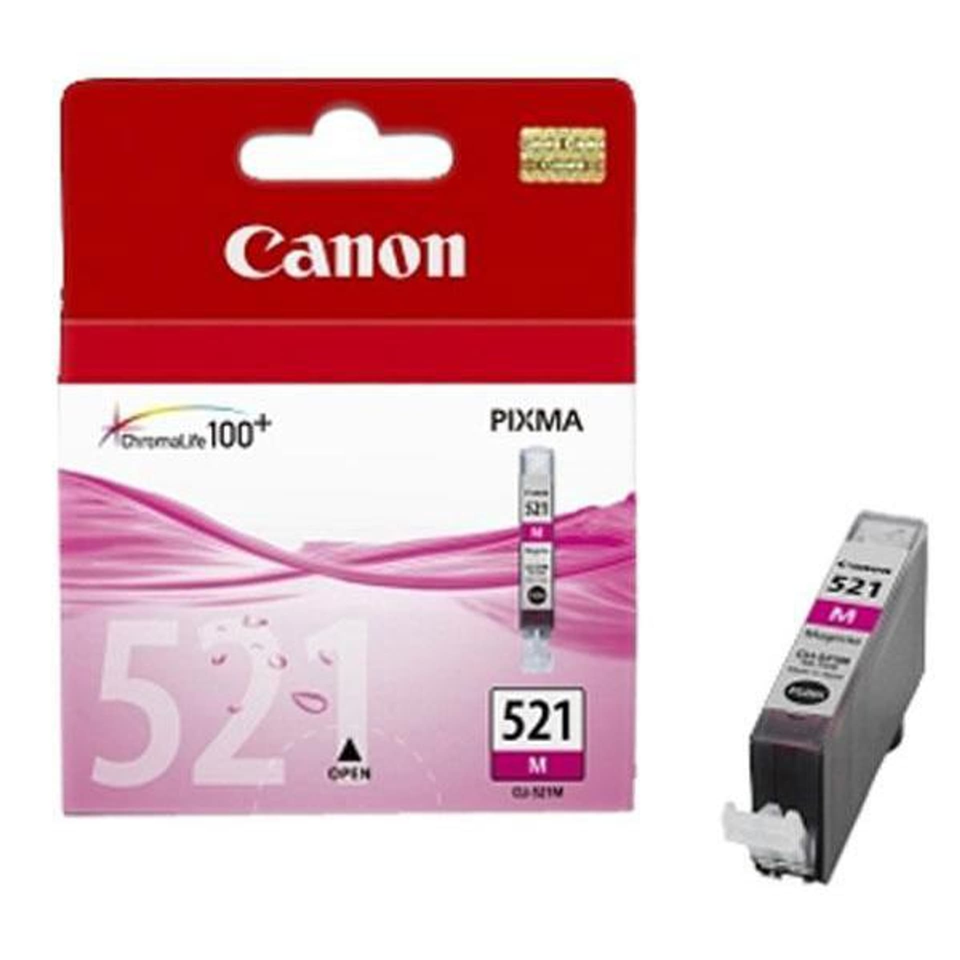 

Canon oryginalny ink / tusz CLI521M, magenta, 470s, 9ml, 2935B001, Canon iP3600, iP4600, MP620, MP630, MP980