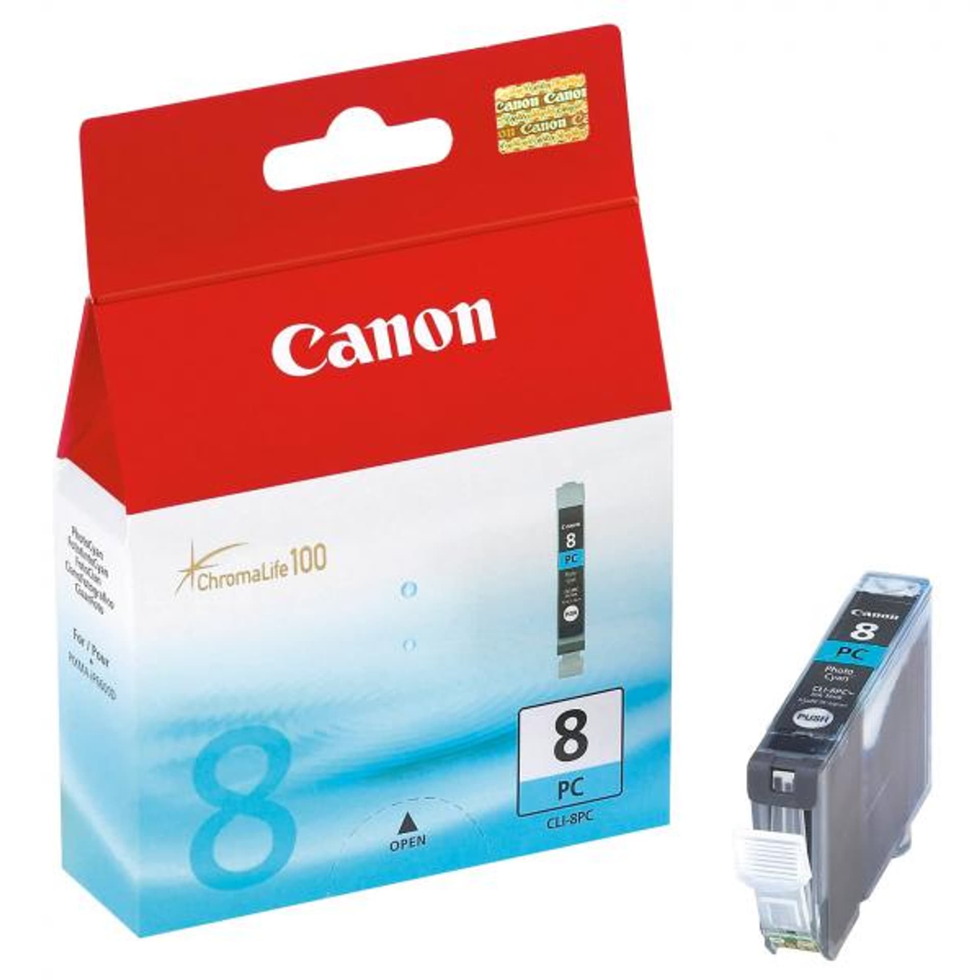 

Canon oryginalny ink / tusz CLI-8 PC, photo cyan, 450s, 13ml, 0624B001, Canon iP6600, iP6700