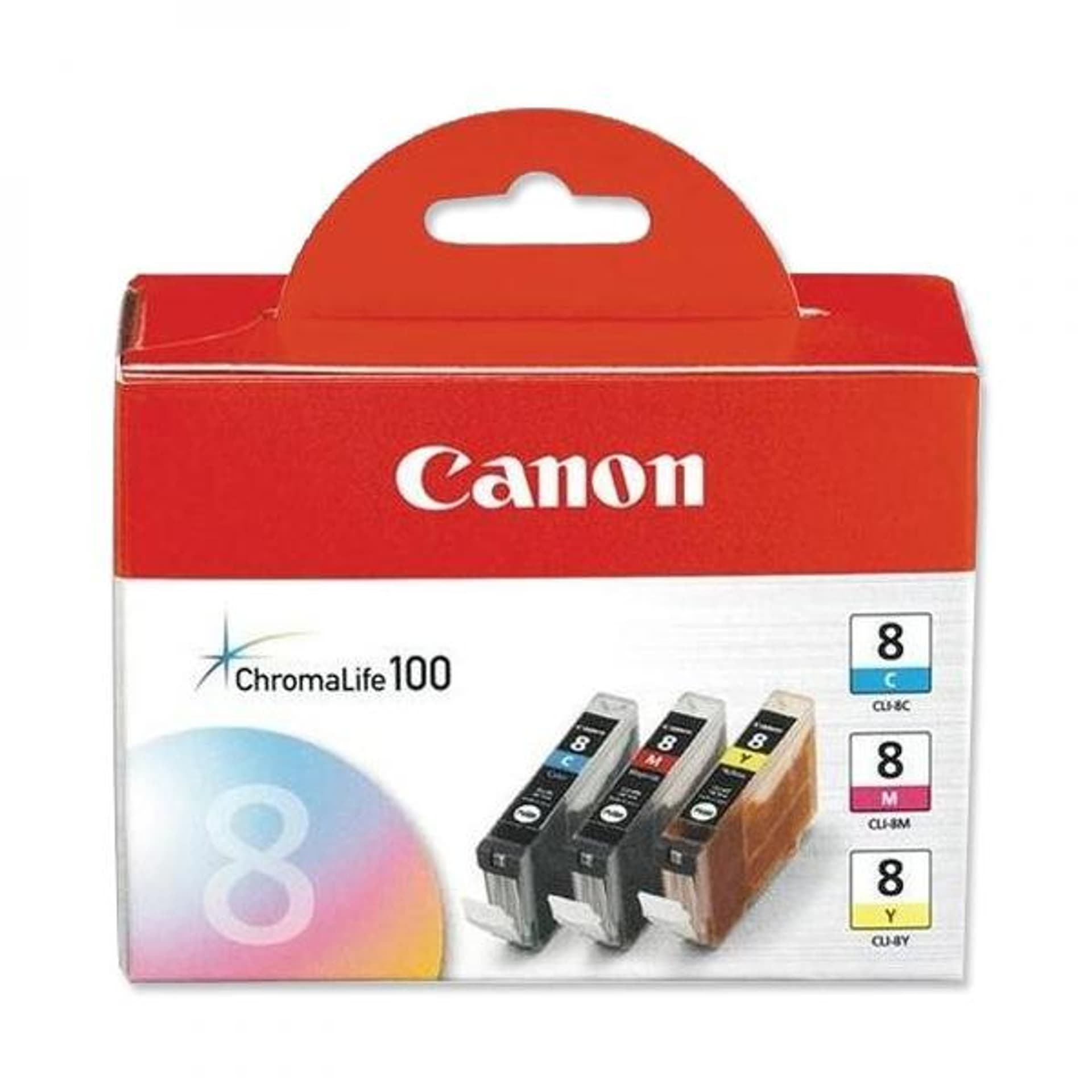 

Canon oryginalny ink / tusz CLI-8 CMY, CMY, 0621B029, 0621B026, Canon 3-pack C/M/Y iP4200, iP5200, iP5200R, MP500, MP800