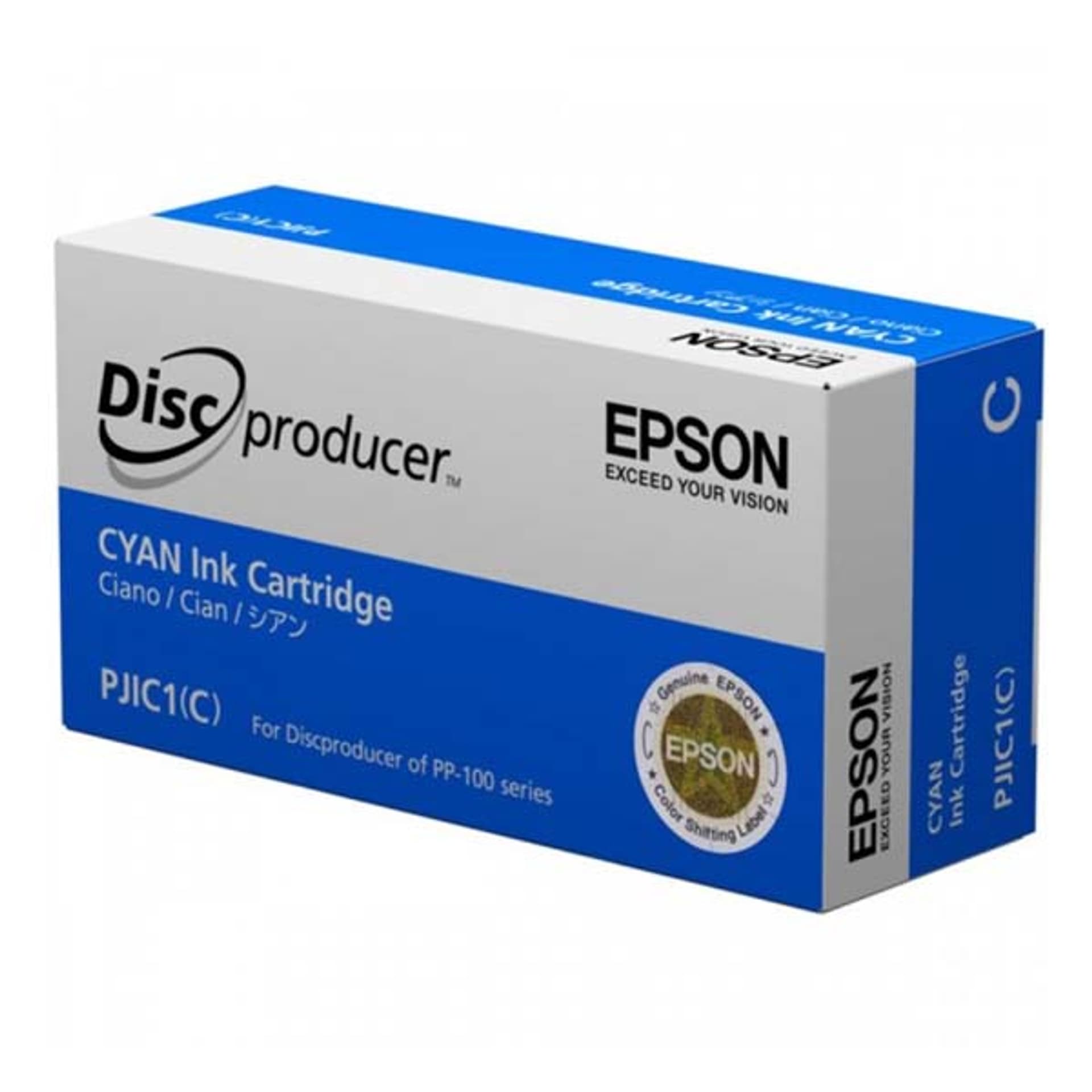 

Epson oryginalny ink / tusz C13S020447, cyan, PJIC1, Epson PP-100