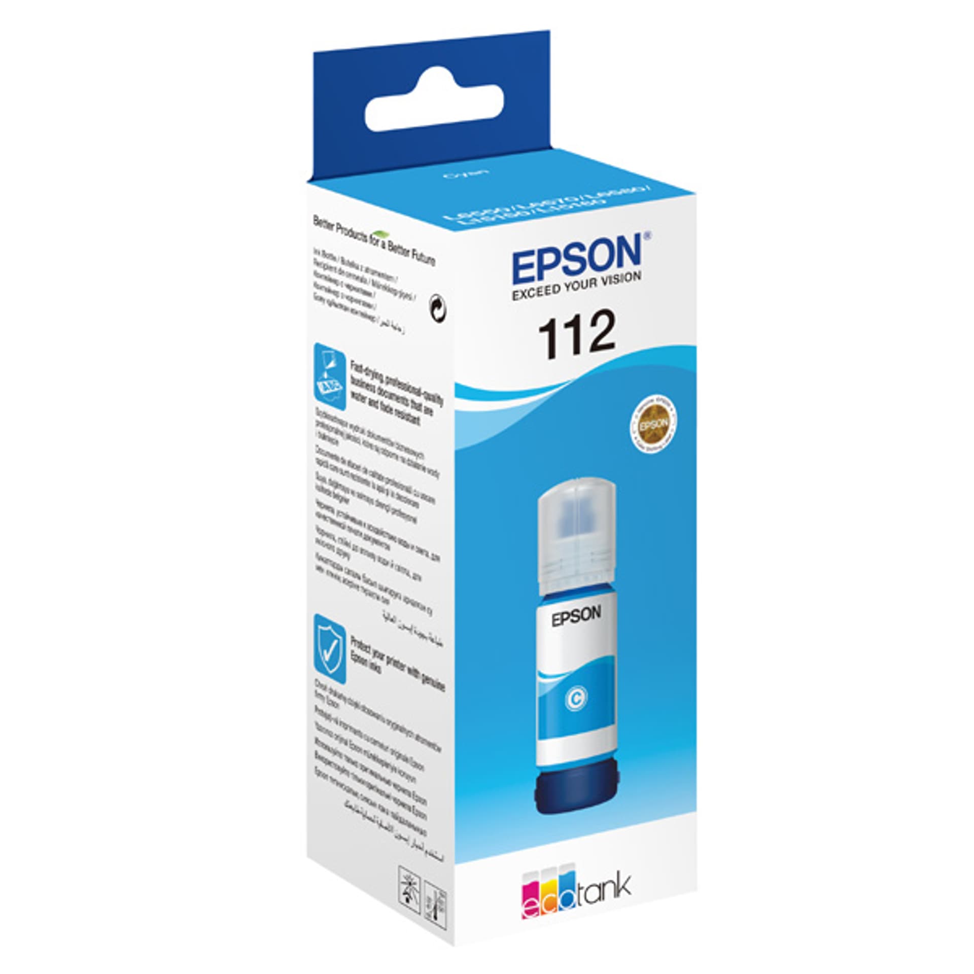 

Epson Tusz Cyan (Niebieski) C13T06C24A, Niebieski) c13t06c24