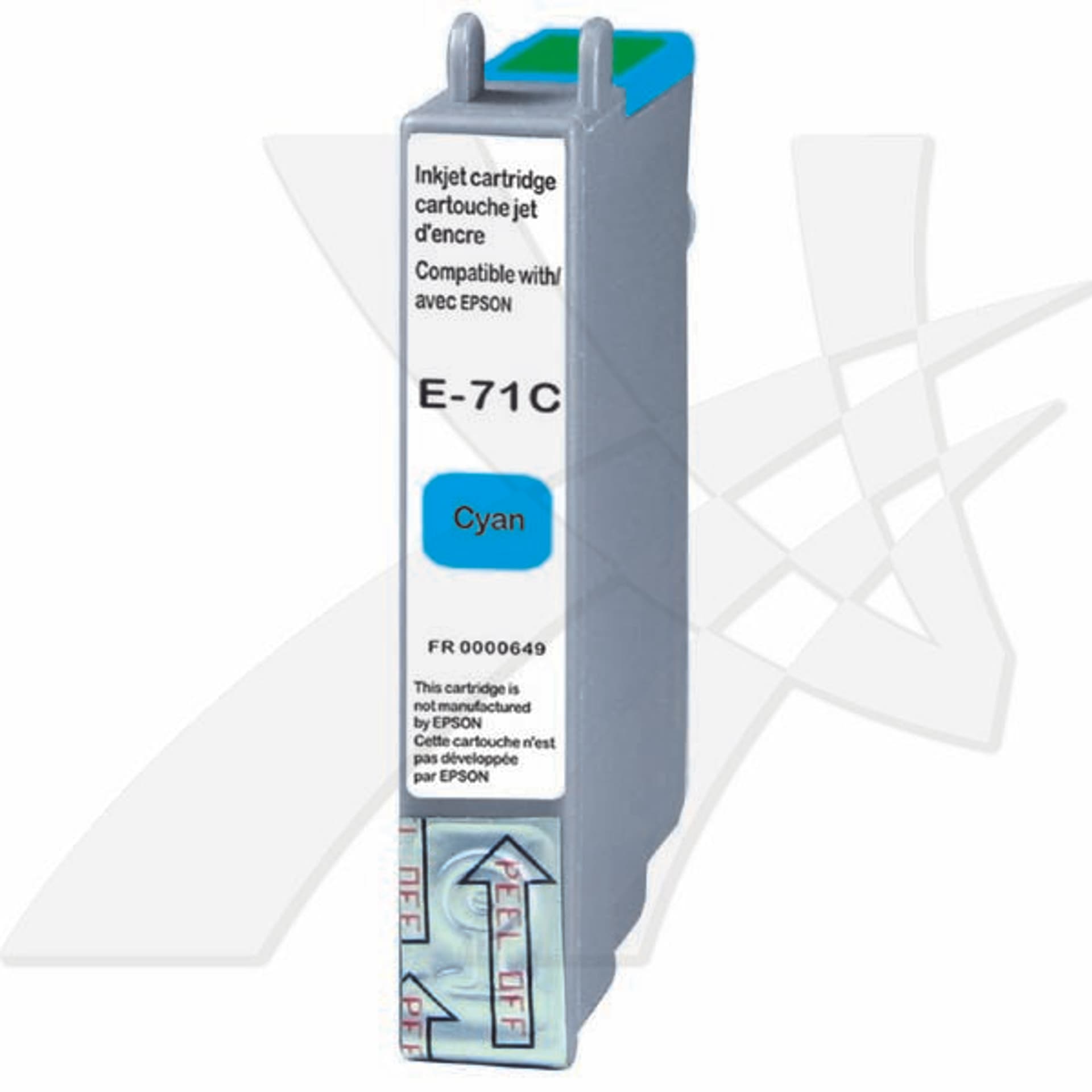 

UPrint kompatybilny ink / tusz z C13T07124011, cyan, 10ml, E-71C, dla Epson D78, DX4000, DX4050, DX5000, DX5050, DX6000, DX605