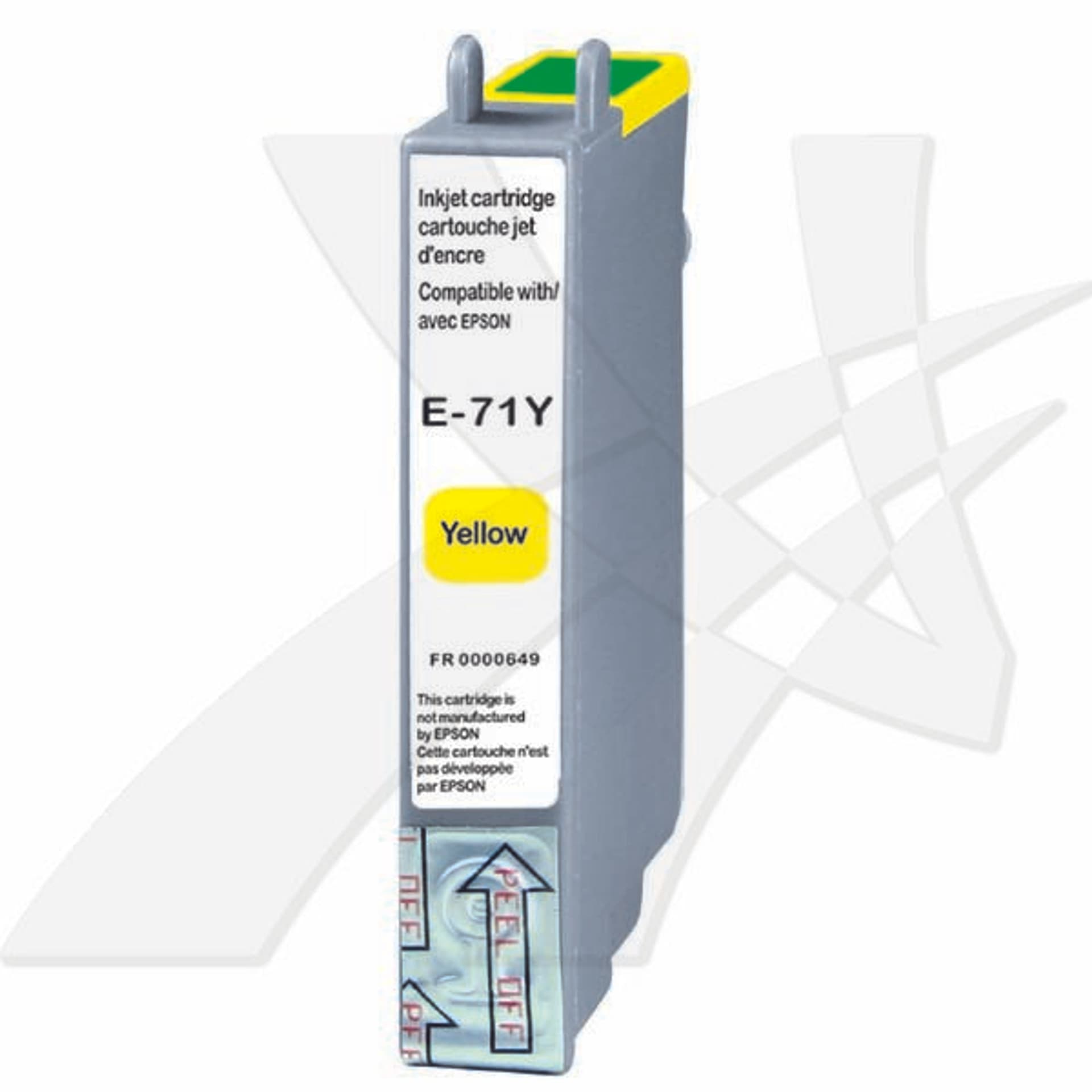 

UPrint kompatybilny ink / tusz z C13T07144021, yellow, 10ml, E-71Y, dla Epson D78, DX4000, DX4050, DX5000, DX5050, DX6000, DX605