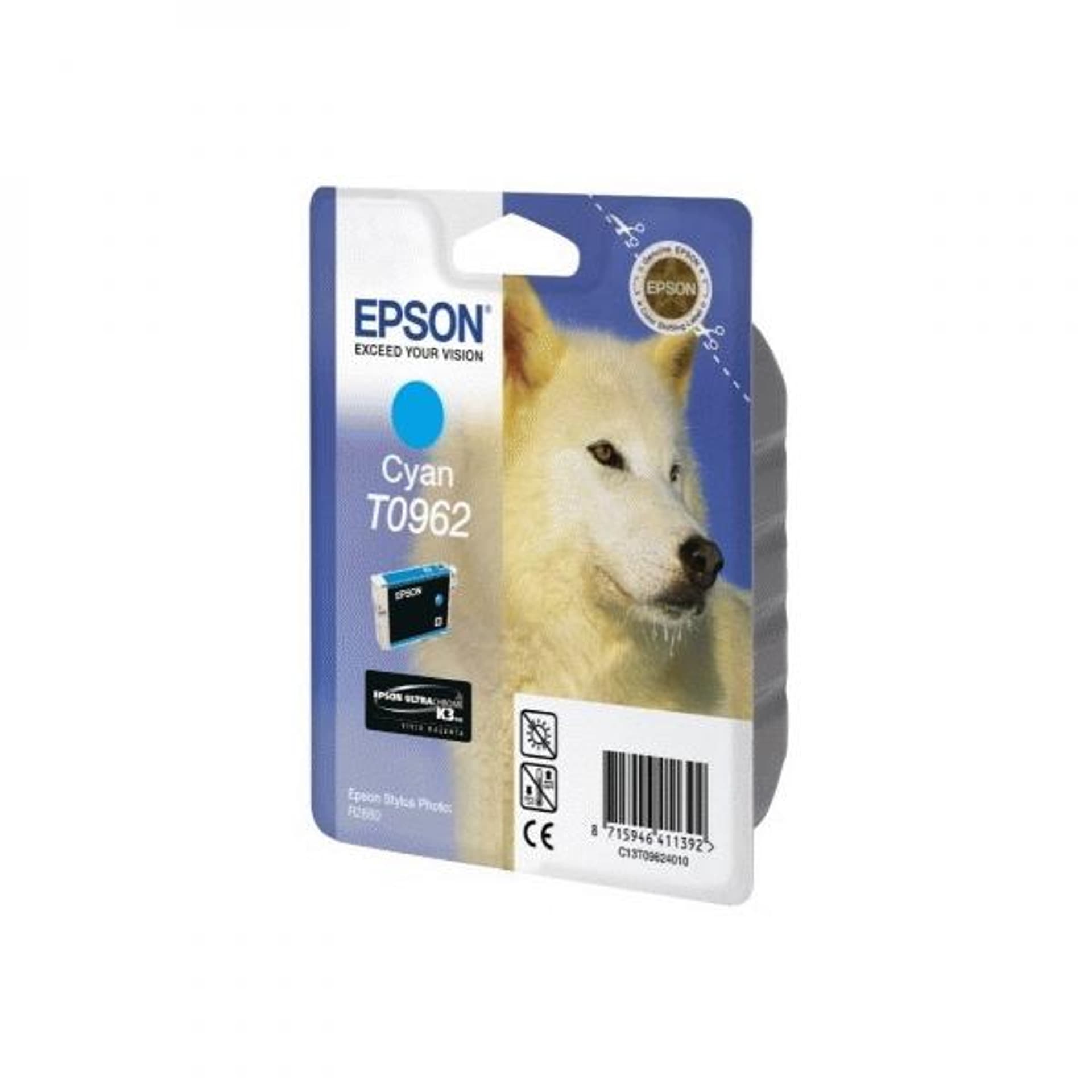 

Epson oryginalny ink / tusz C13T09624010, cyan, 13ml, Epson Stylus Photo R2880