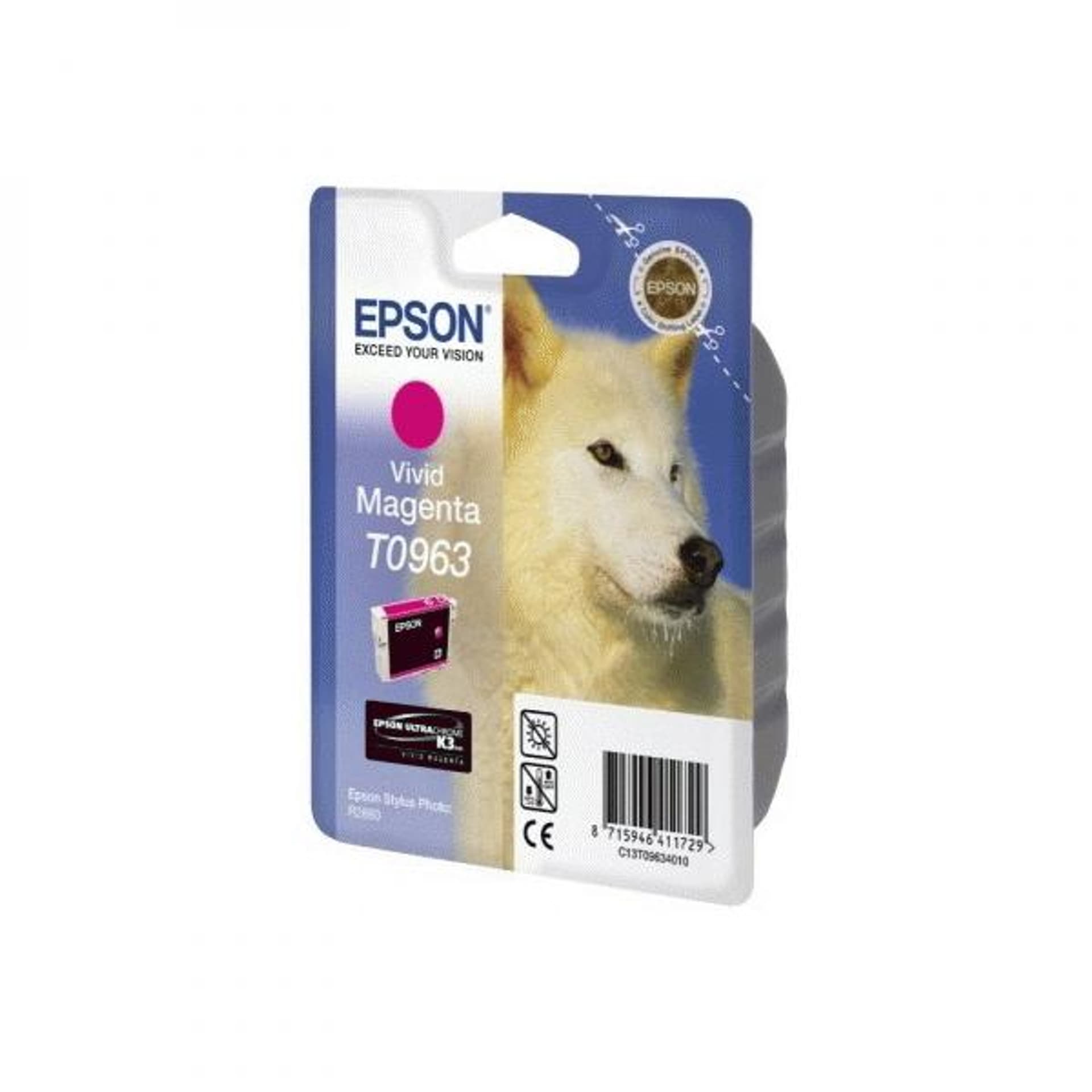 

Epson oryginalny ink / tusz C13T09634010, magenta, 13ml, Epson Stylus Photo R2880