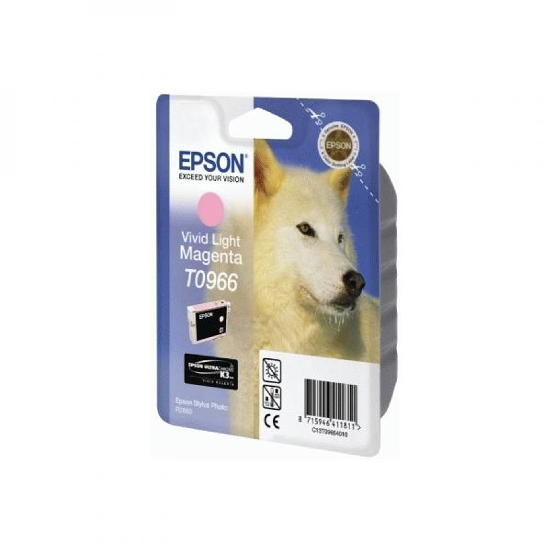 

Epson oryginalny ink / tusz C13T09664010, light magenta, 13ml, Epson Stylus Photo R2880