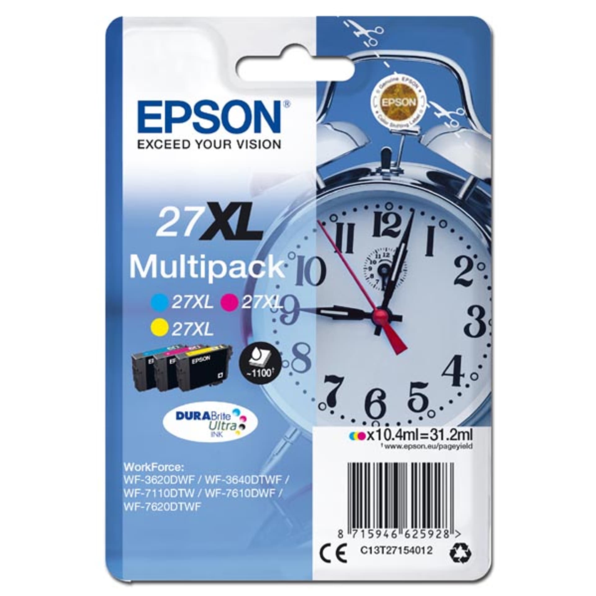 

Tusz EPSON 27XL Multipack C13T27154012
