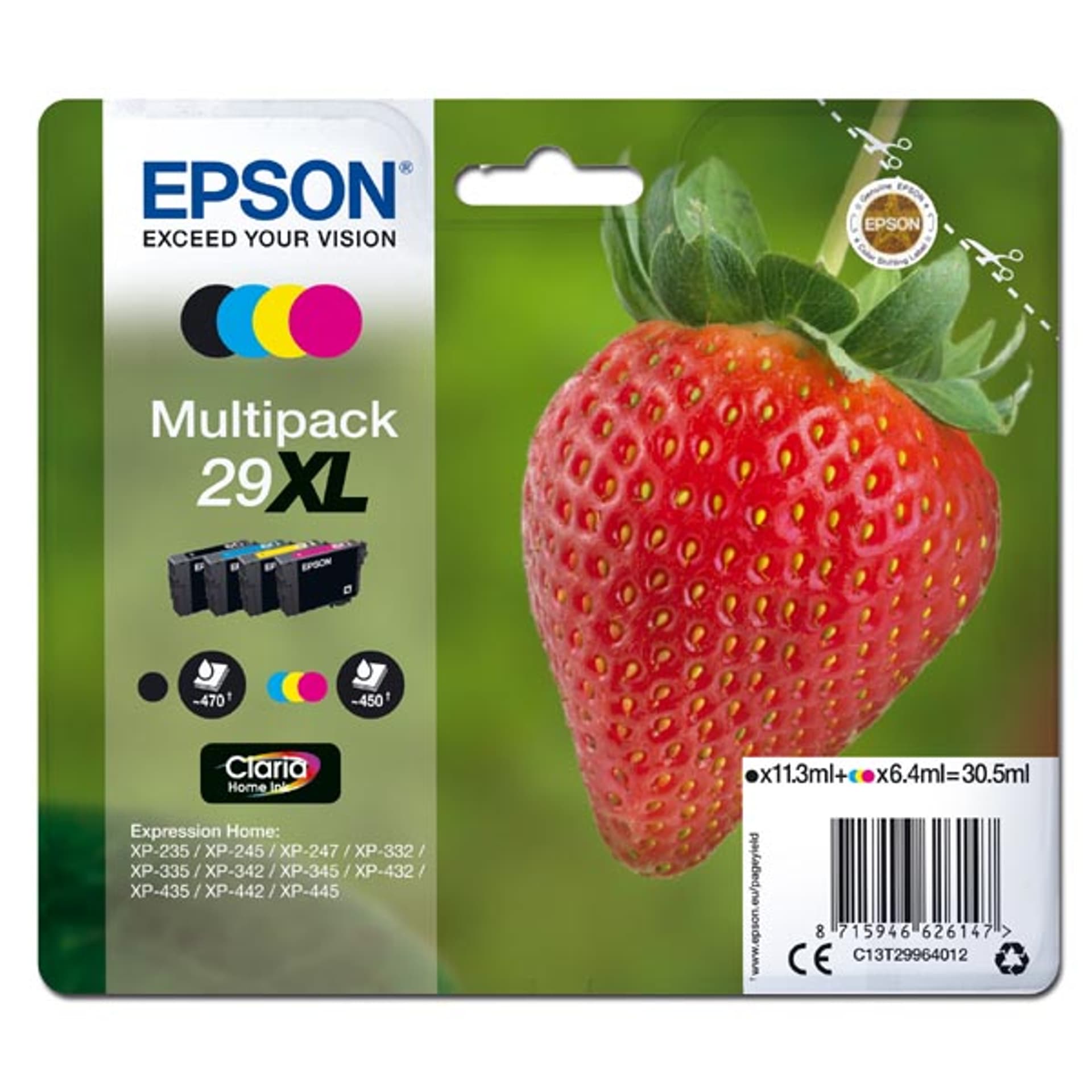 

Zestaw tuszy EPSON T2996 C13T29964012
