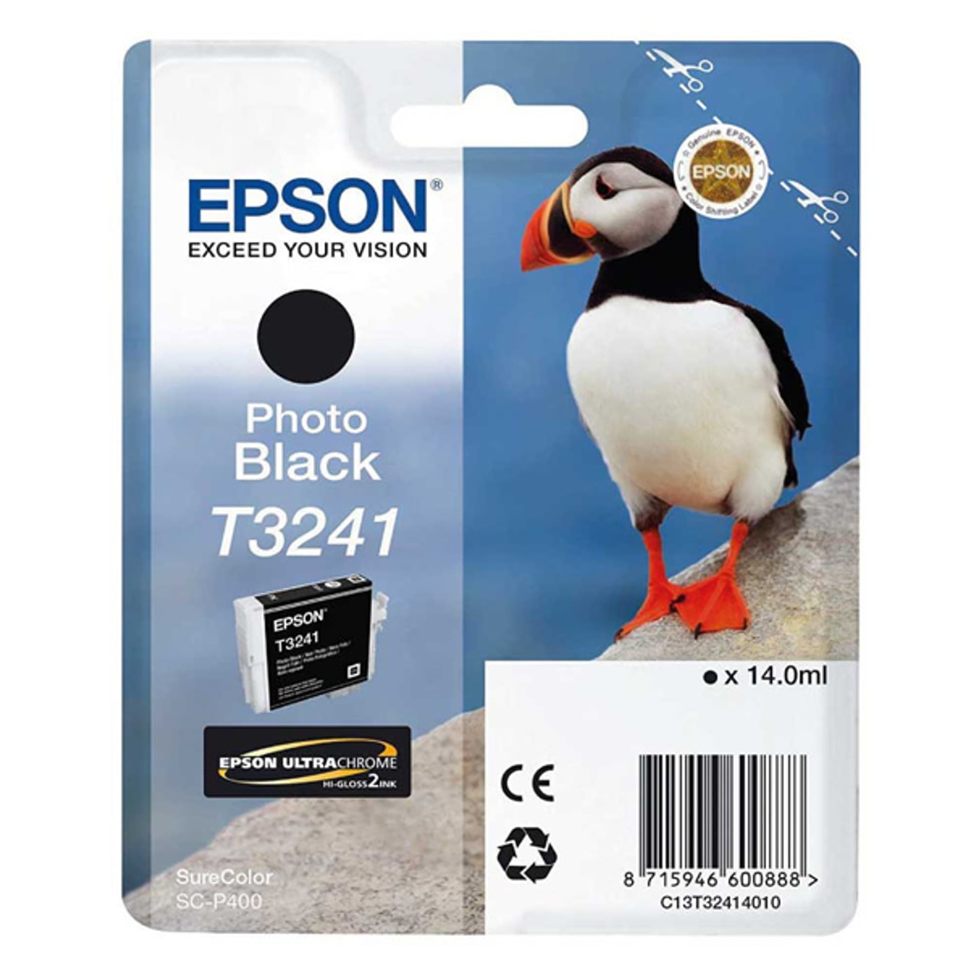 

Epson oryginalny ink / tusz C13T32414010, photo black, 14ml, Epson SureColor SC-P400