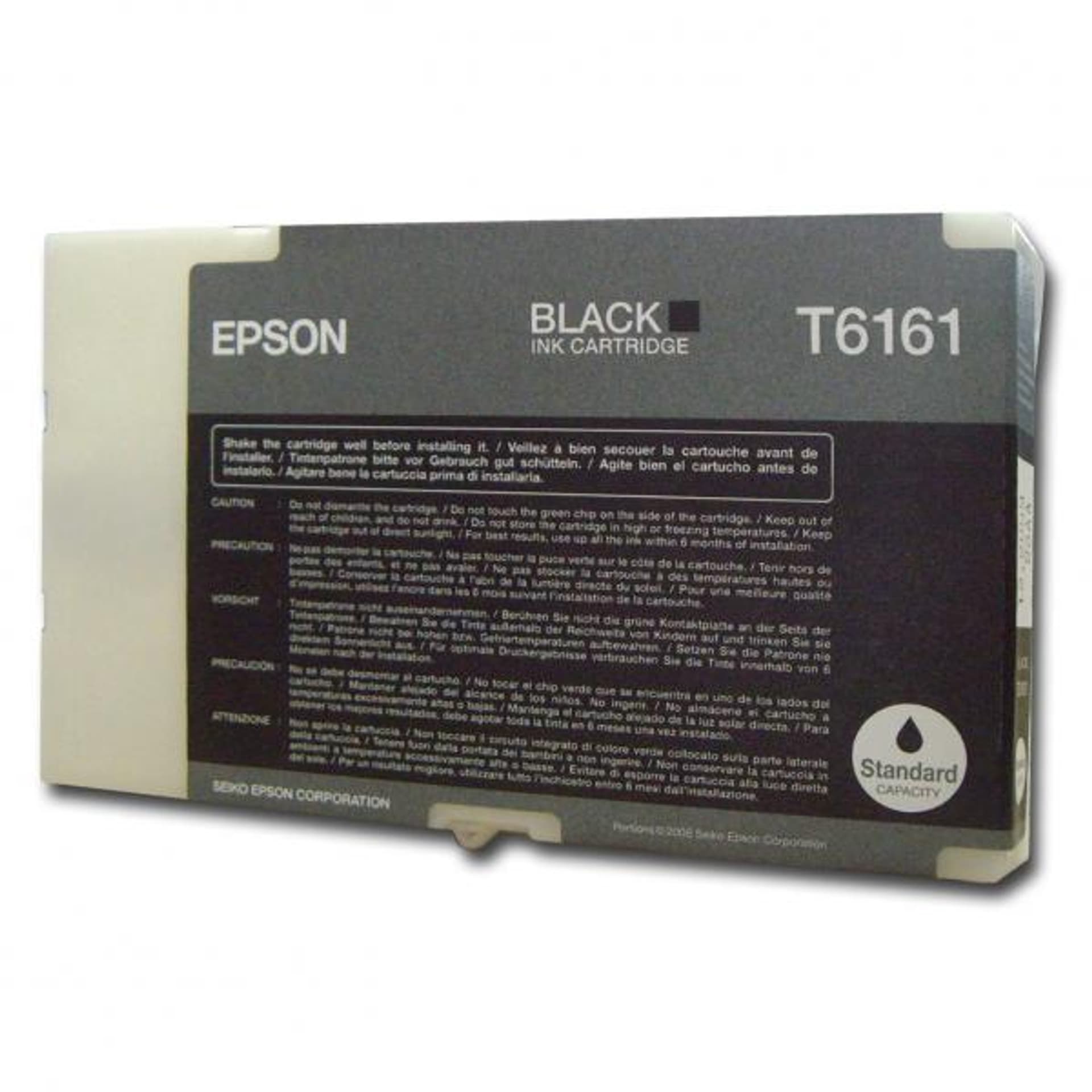 

Epson oryginalny ink / tusz C13T616100, black, 76ml, Epson Business Inkjet B300, B500DN