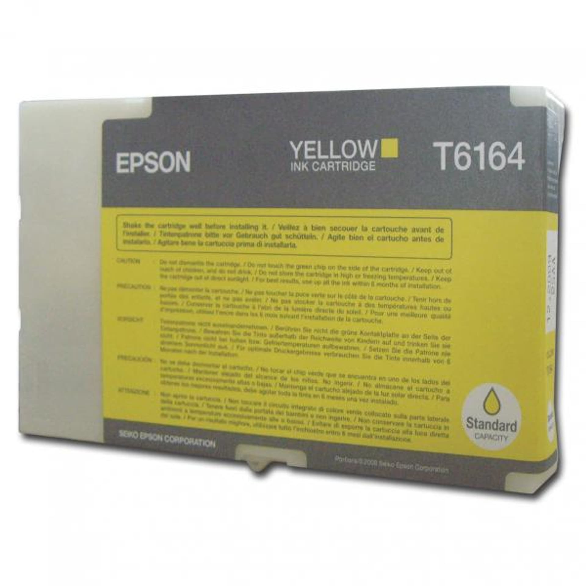 

Epson oryginalny ink / tusz C13T616400, yellow, Epson Business Inkjet B300, B500DN