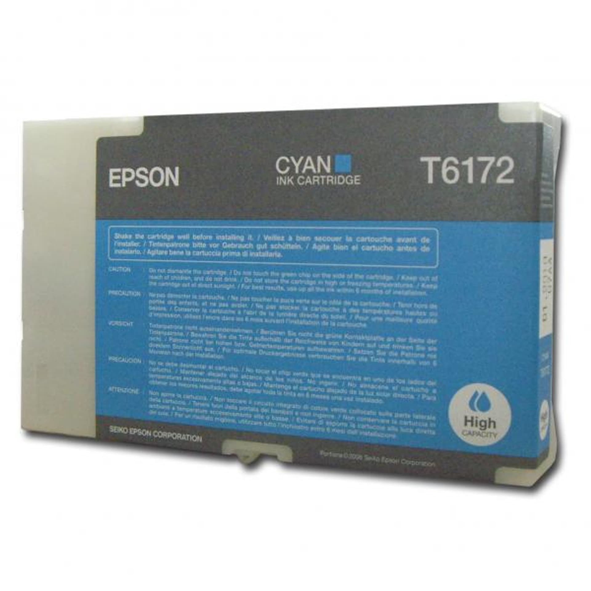 

Epson oryginalny ink / tusz C13T617200, cyan, 100ml, high capacity, Epson B500, B500DN