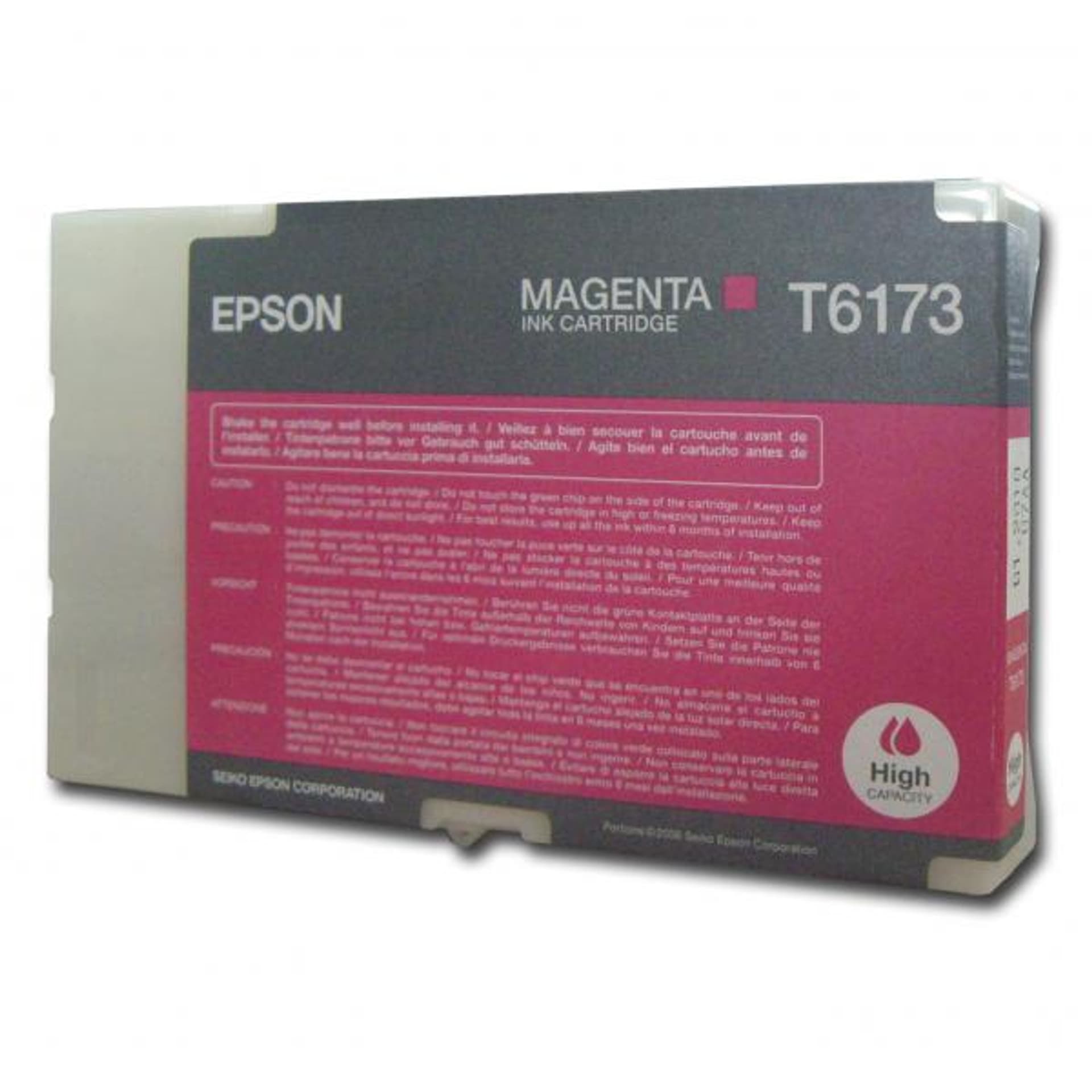 

Epson oryginalny ink / tusz C13T617300, magenta, 100ml, high capacity, Epson B500, B500DN