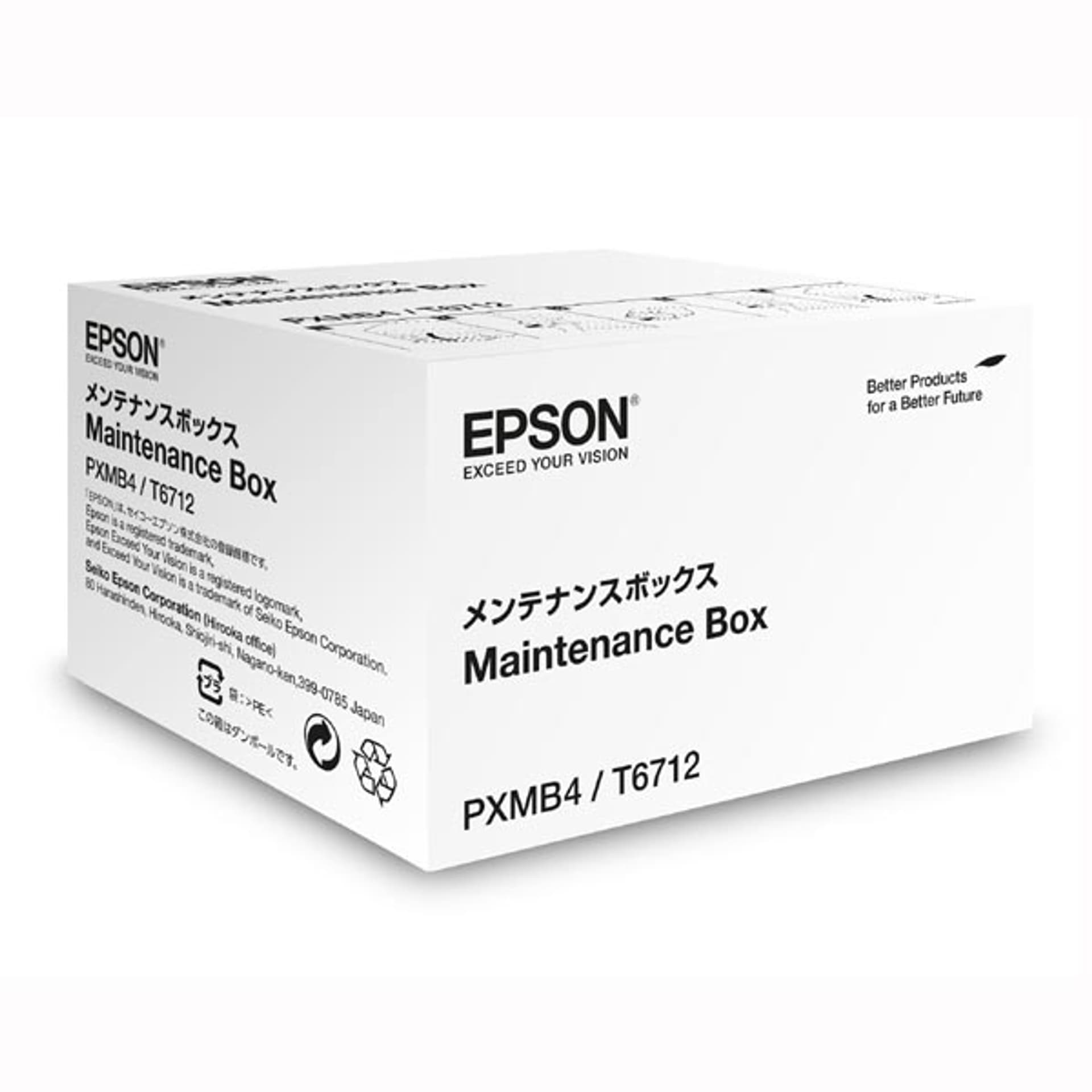 

Epson C13T671200 Maintenance Box, WF-(R)8xxx/6xxx Series, R)8xxx/6xxx serie