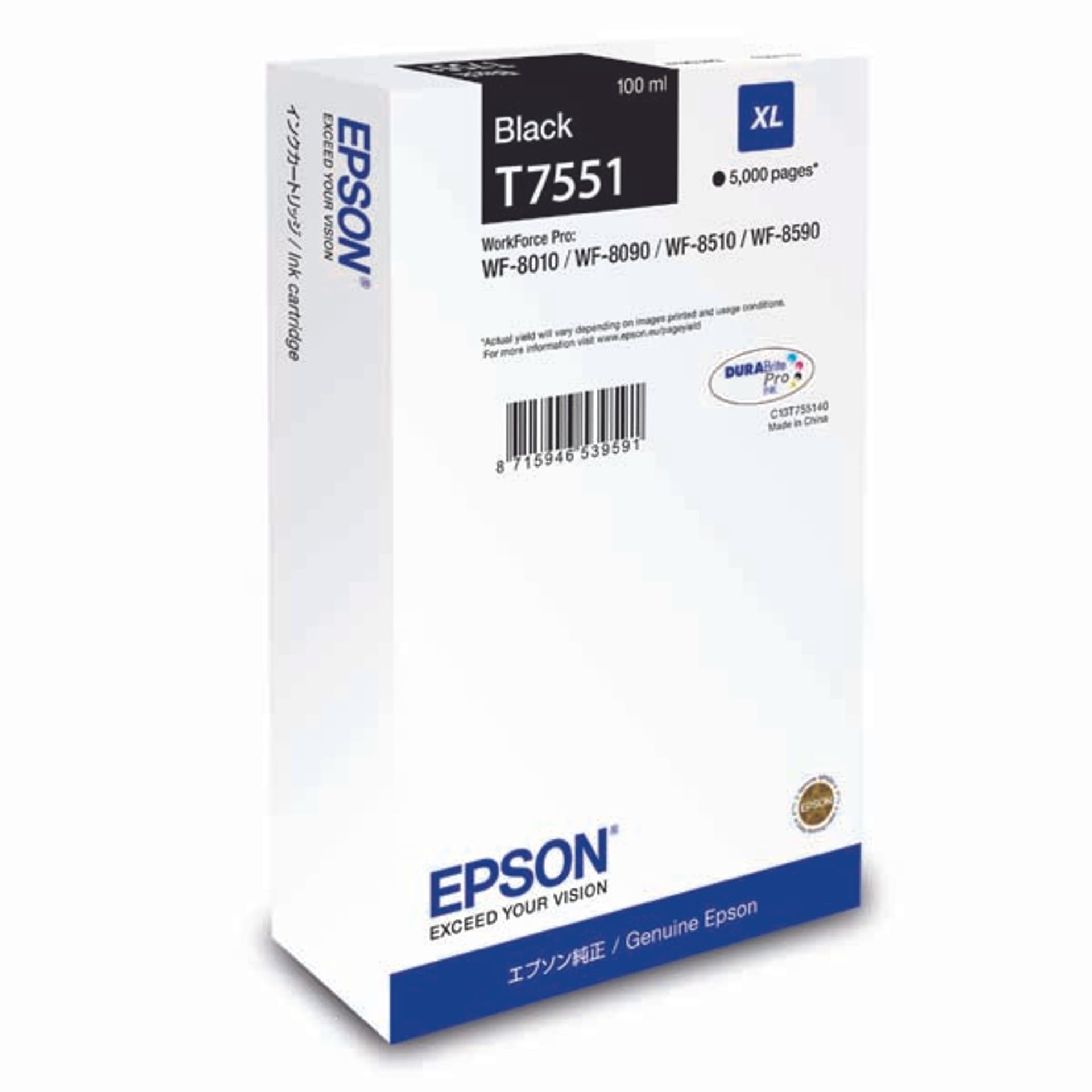 

Kartridż EPSON C13T755140