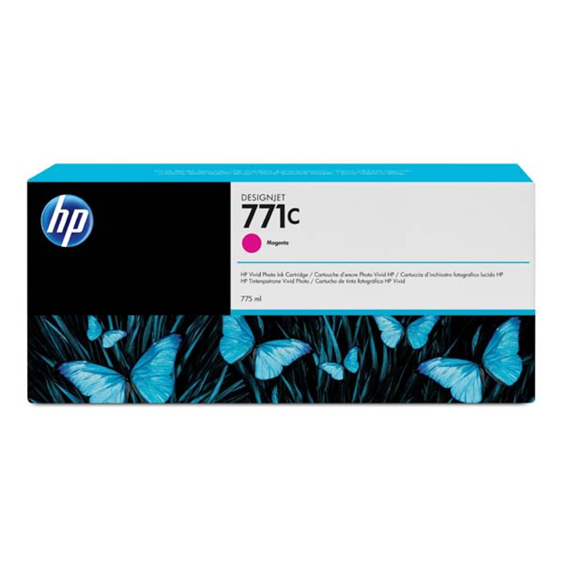 

HP oryginalny ink / tusz B6Y09A, HP 771C, magenta, 775ml, HP Designjet Z6200, Z6600, Z6800