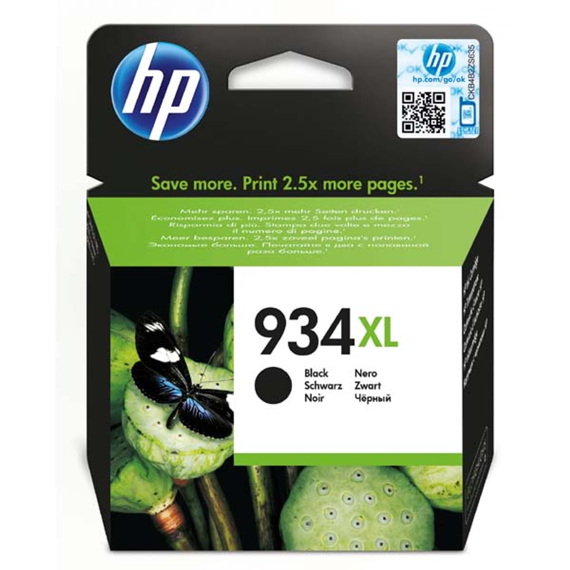 

Wkład HP 934 XL Czarny C2P23AE