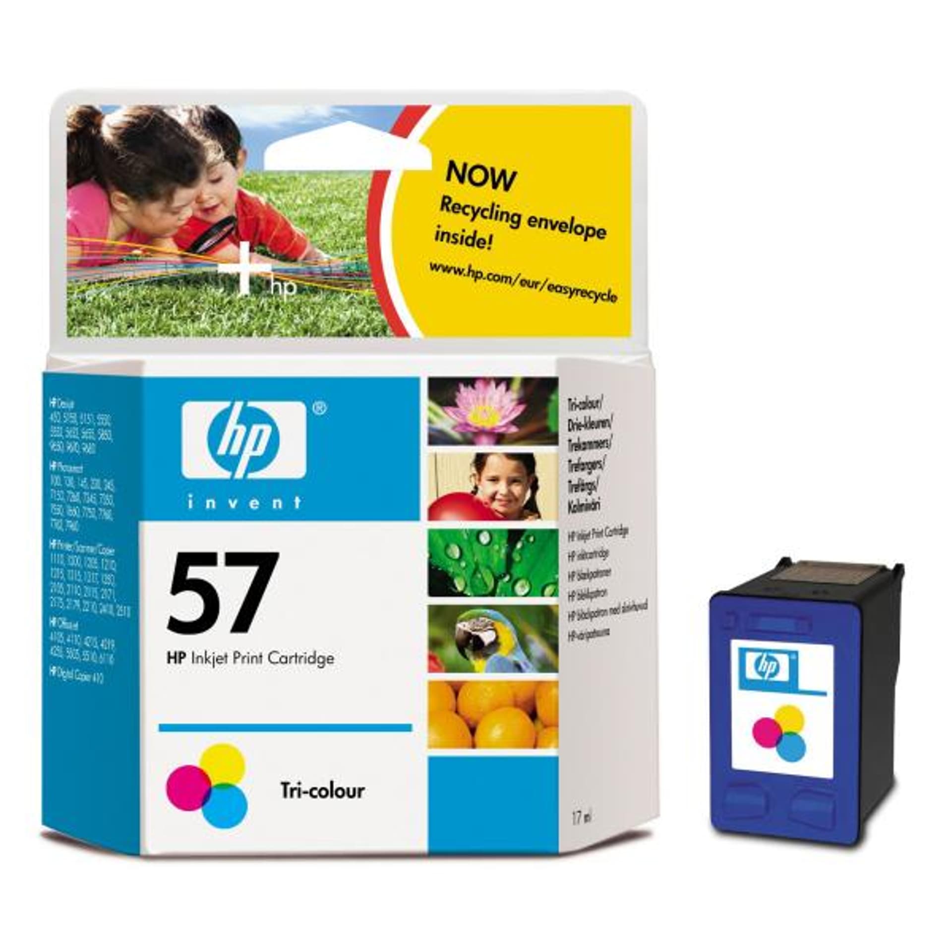 

HP oryginalny ink / tusz C6657AE, HP 57, color, 500s, 17ml, HP DeskJet 450, 5652, 5150, 5850, psc-7150, OJ-6110