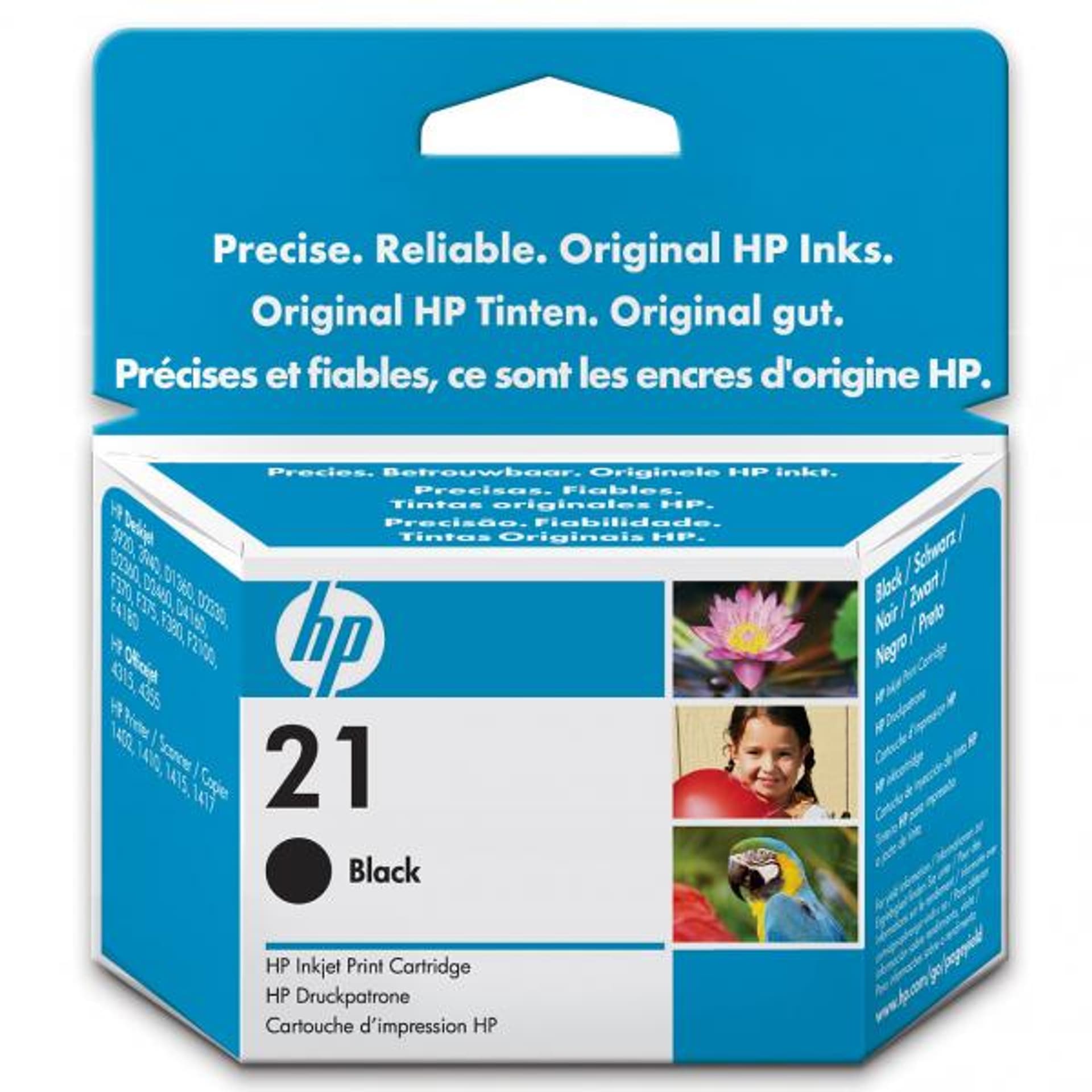 

HP oryginalny ink / tusz C9351AE, HP 21, black, 150s, 5ml, HP PSC-1410, DeskJet F380, OJ-4300, Deskjet F2300