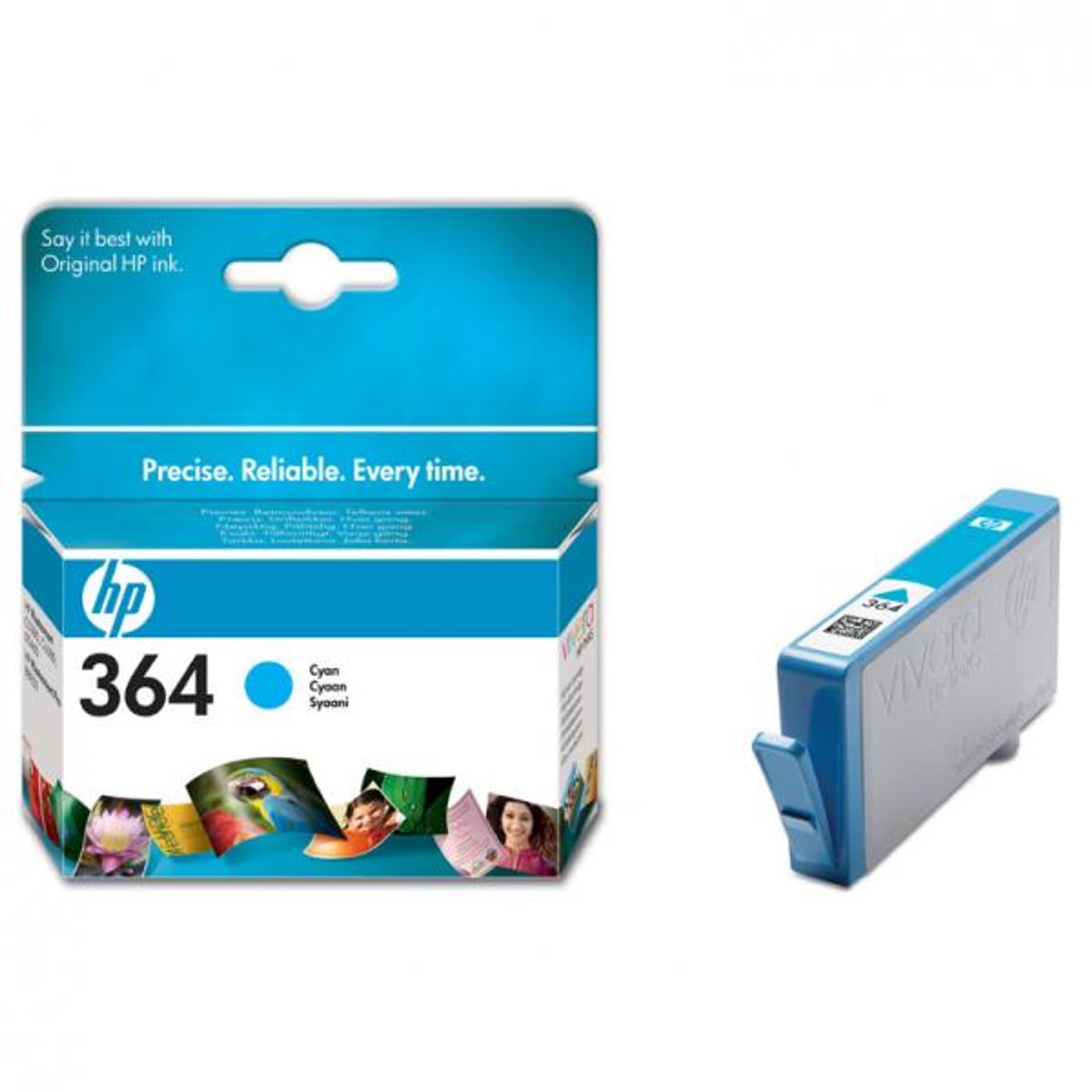 

HP oryginalny ink / tusz CB318EE, HP 364, cyan, blistr, 300s, HP Photosmart B8550, C5380, D5460