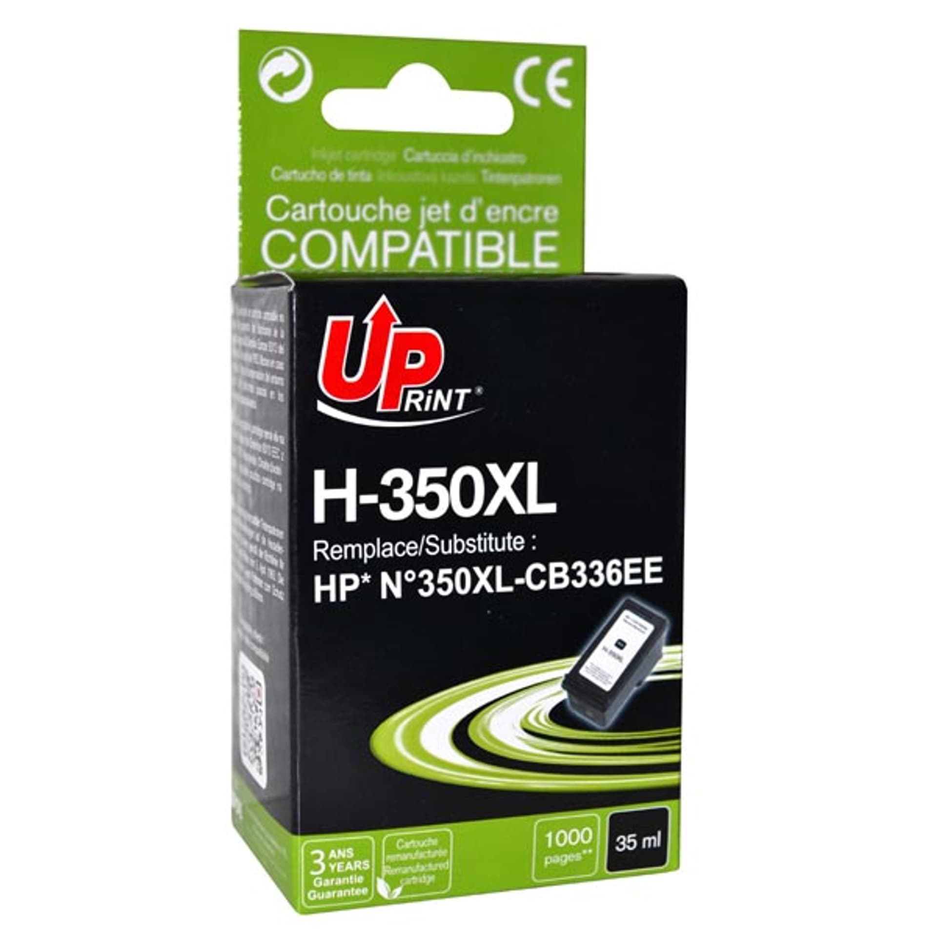 

UPrint kompatybilny ink / tusz z CB336EE, HP 350XL, black, 35ml, H-350XL-B, dla HP Officejet J5780, J5785