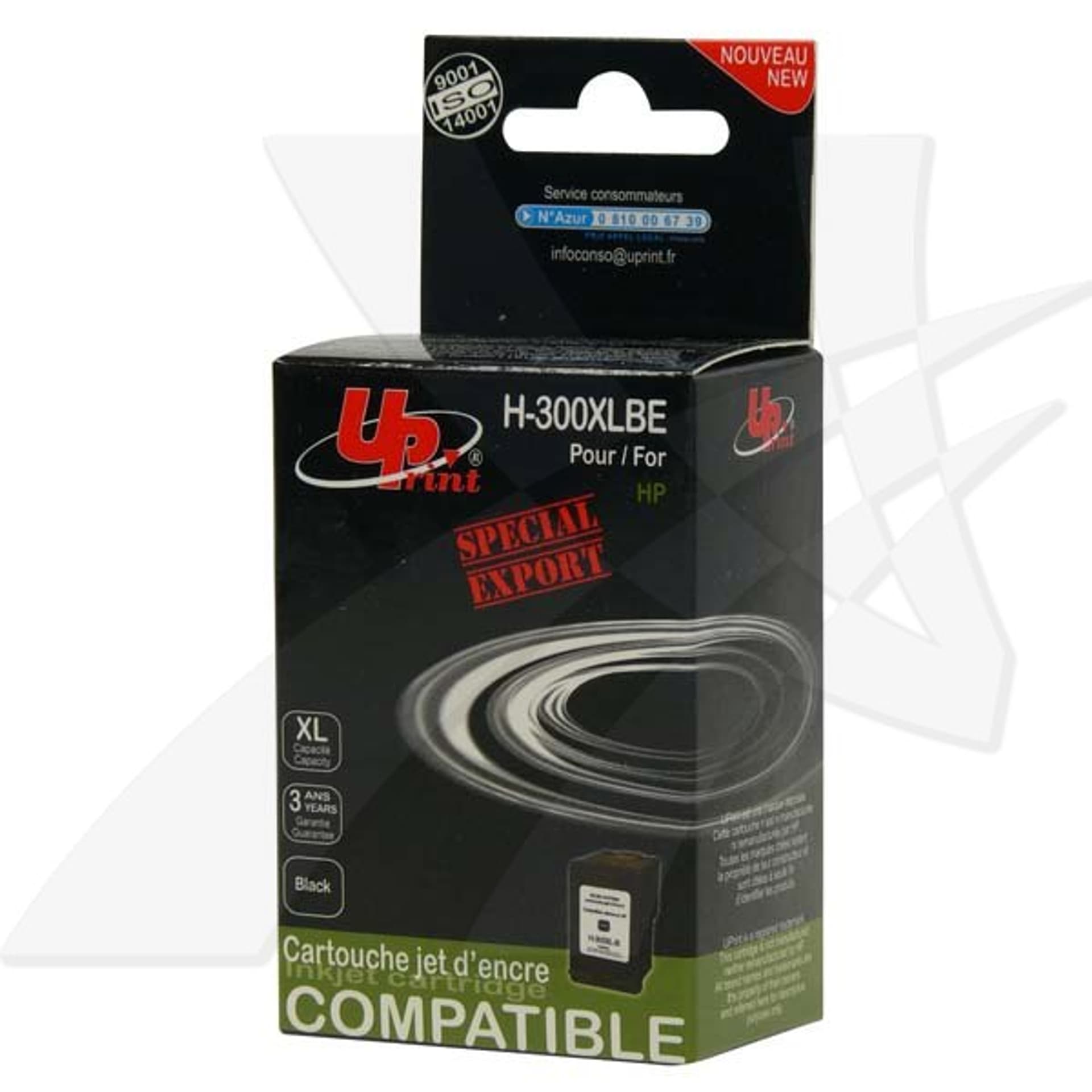 

UPrint kompatybilny ink / tusz z CC641EE, HP 300XL, black, 19ml, H-300XL-B, dla HP DeskJet D2560, F4280