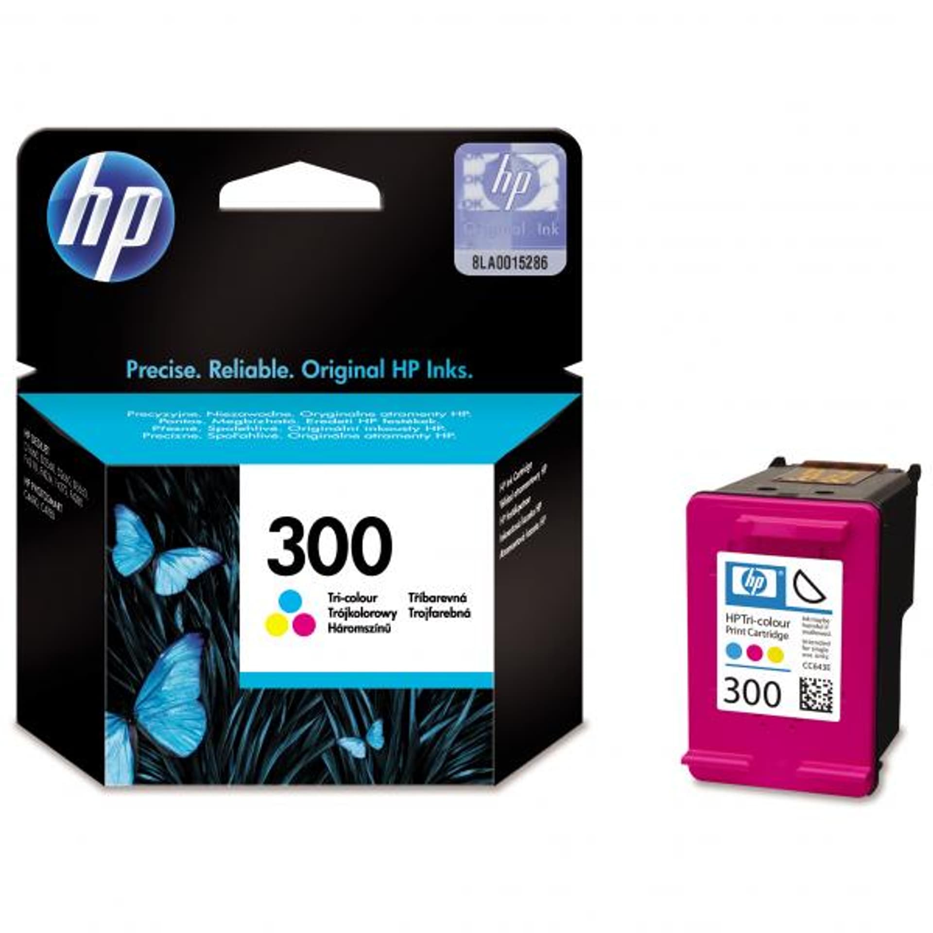 

HP oryginalny ink / tusz CC643EE, HP 300, color, 165s, 4ml, HP DeskJet D2560, F4280, F4500