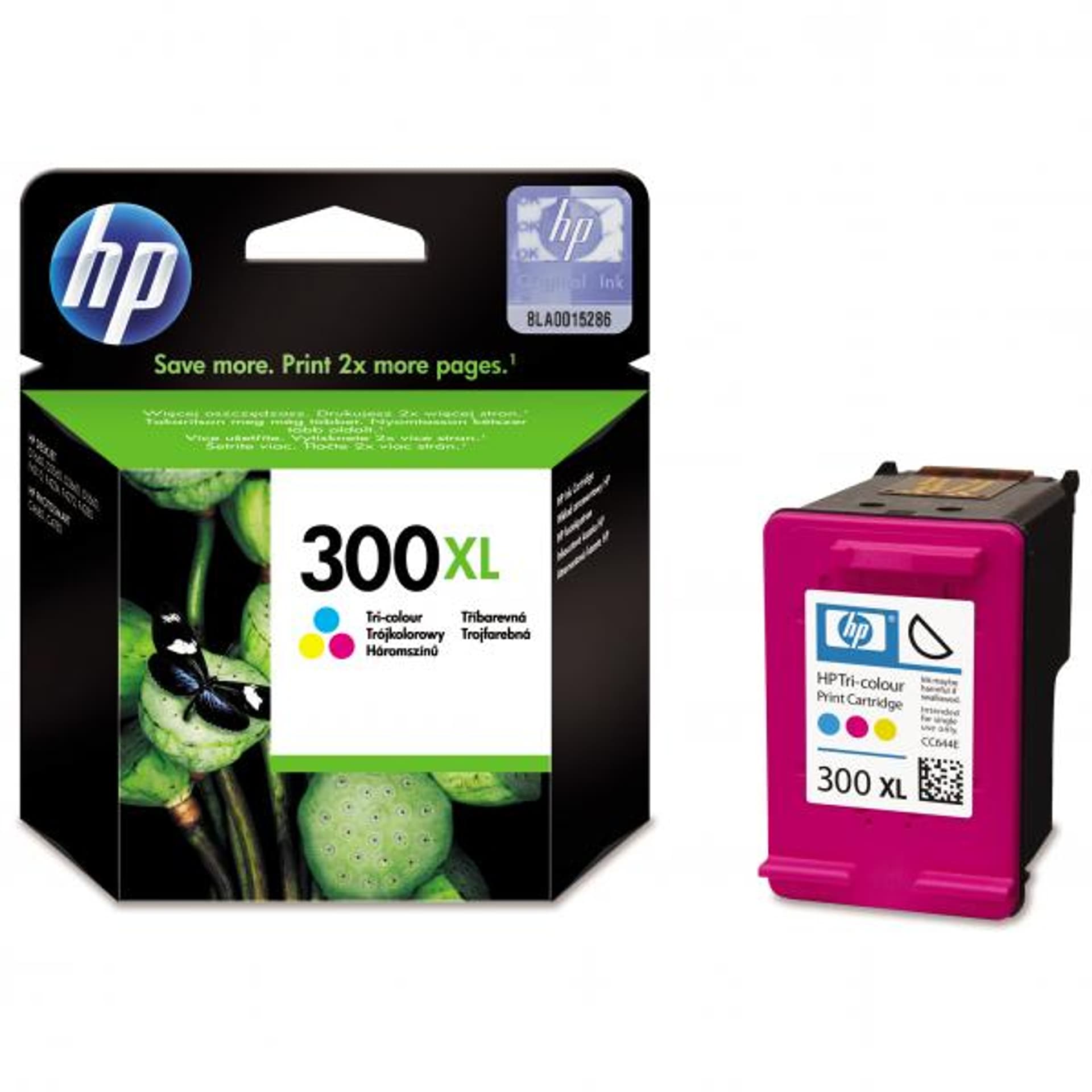 

HP oryginalny ink / tusz CC644EE, HP 300XL, color, 440s, 11ml, HP DeskJet D2560, F4280, F4500