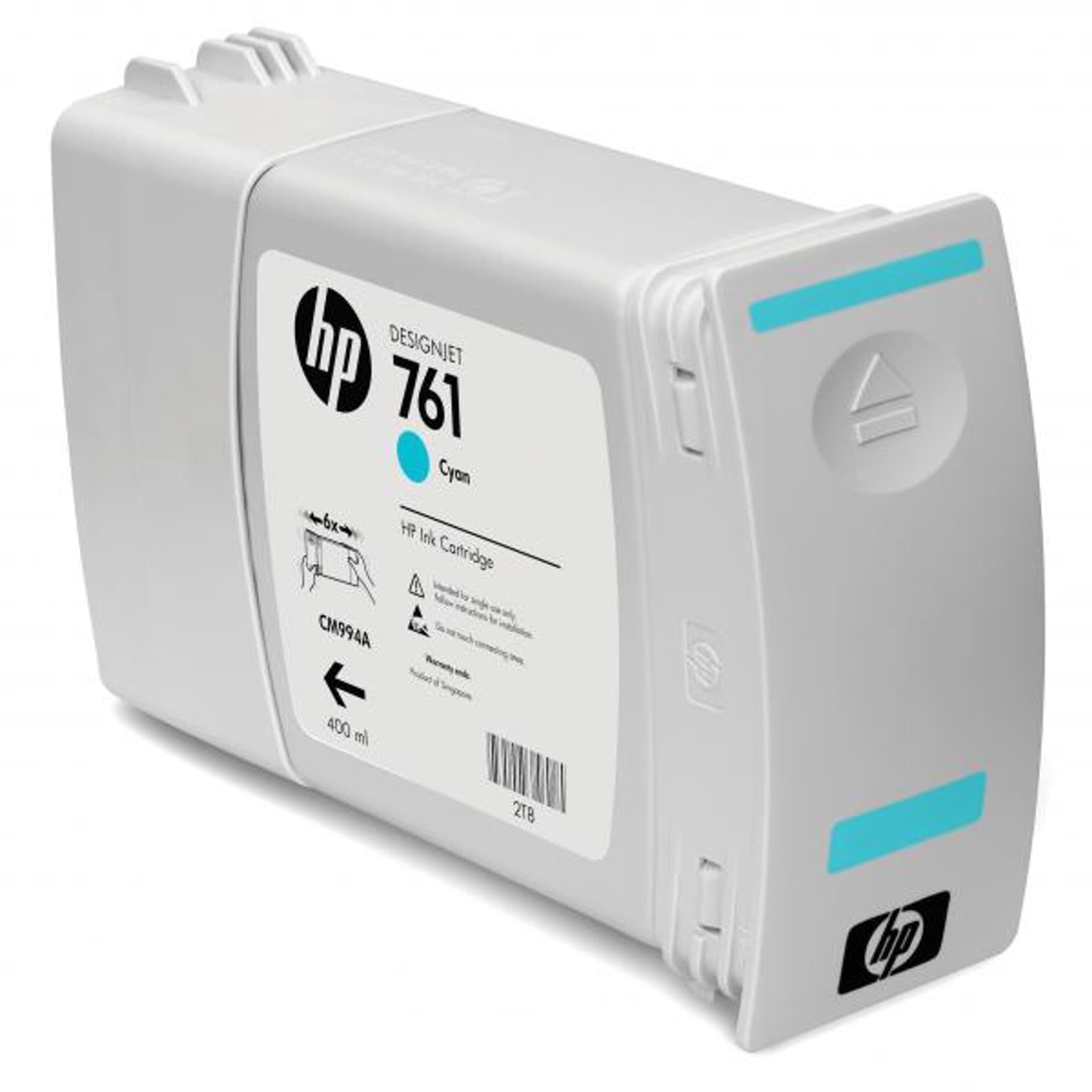 

HP oryginalny ink / tusz CM994A, cyan, 400ml, HP 761, HP DesignJet T7100