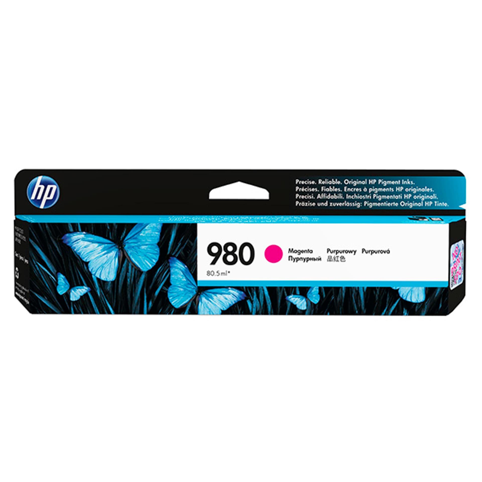 

HP oryginalny ink / tusz D8J08A, HP 980, magenta, HP HP OfficeJet Enterprise X585, X555