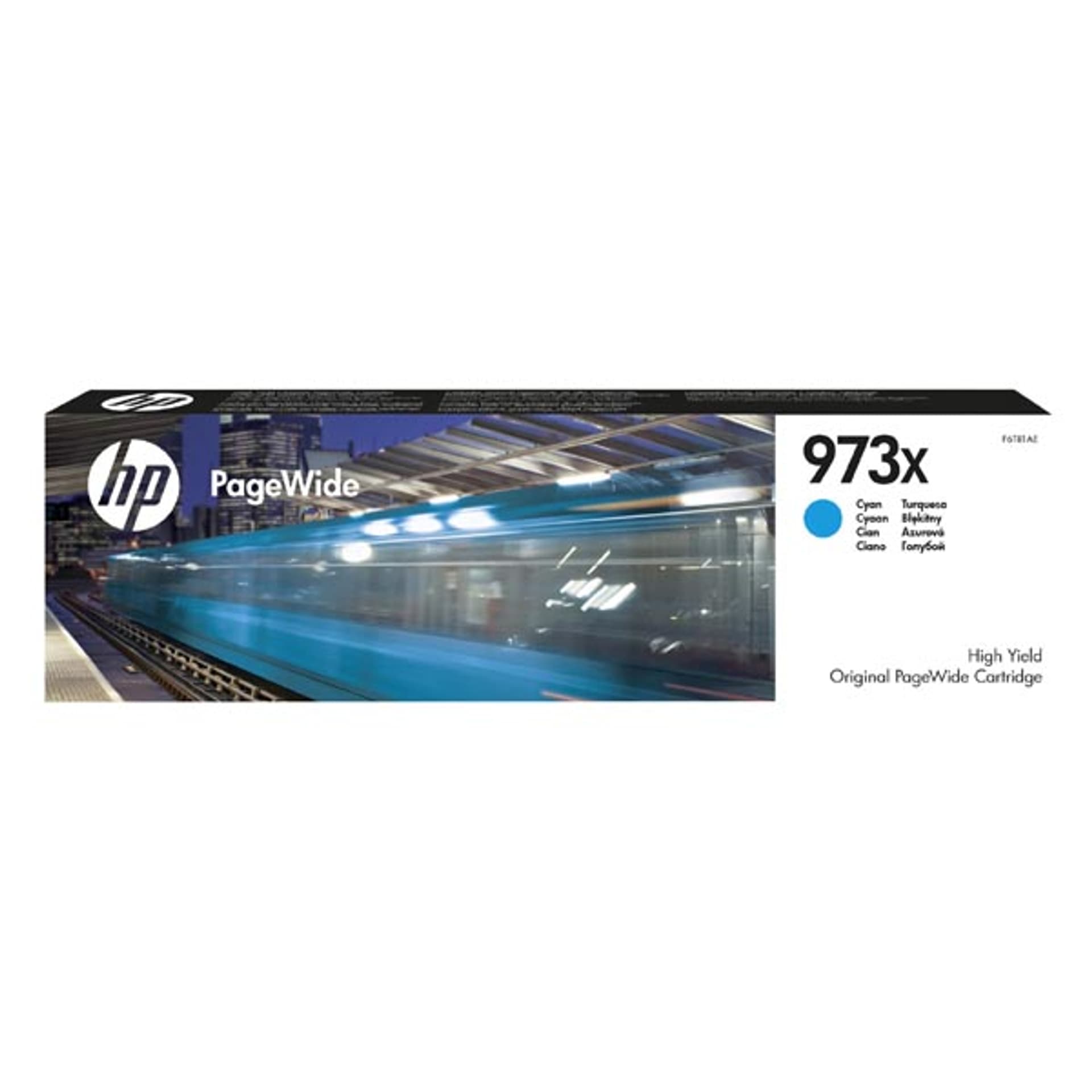 

Wkład HP 973X Cyan (Niebieski) F6T81AE, Niebieski) f6t81a