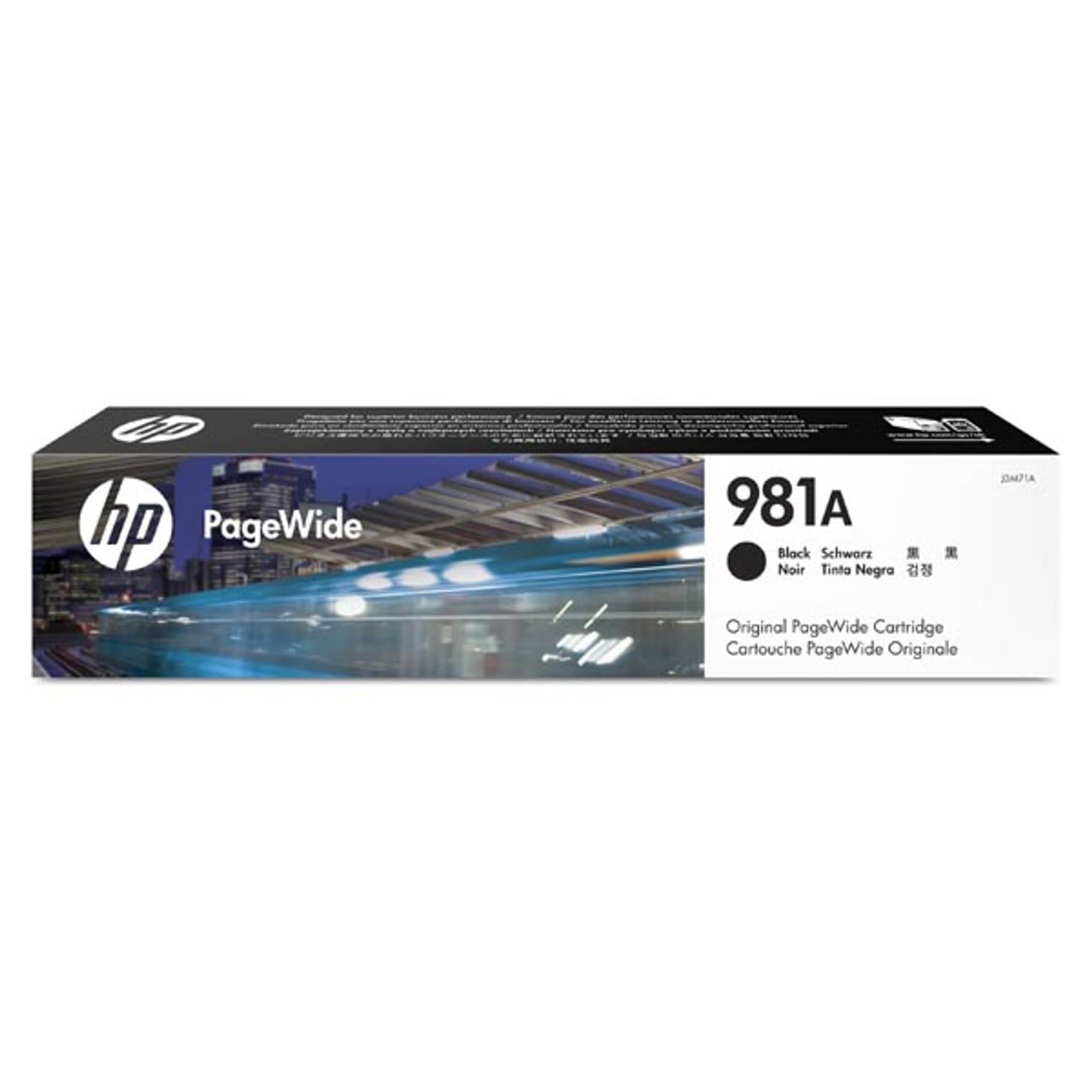 

HP oryginalny ink / tusz J3M71A, HP 981A, black, 6000s, 106ml, HP PageWide Enterprise Color 556, MFP 586