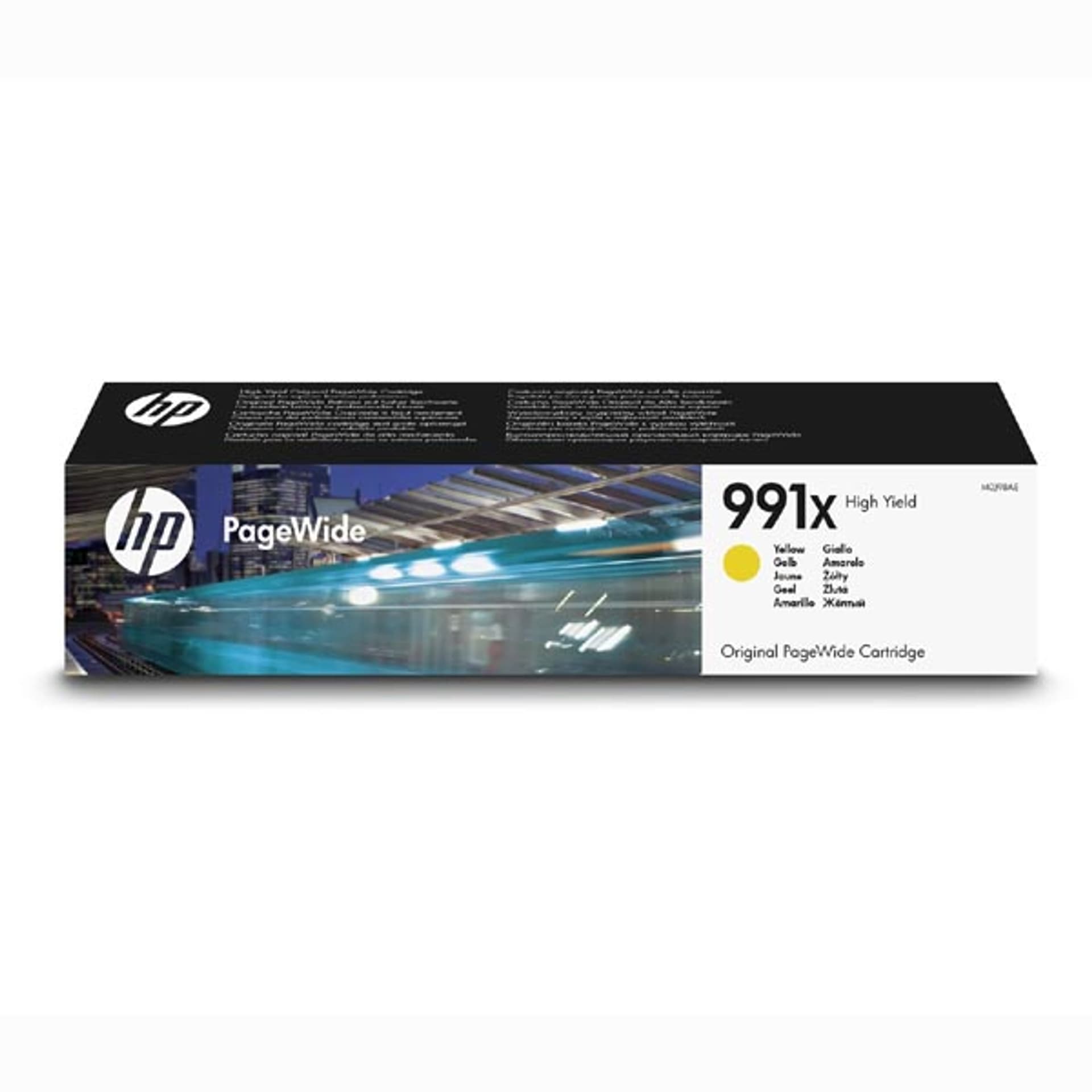

HP oryginalny ink / tusz M0J98AE, HP 991X, yellow, 16000s, HP HP PageWide Pro 750dw, MFP 772dn, MFP 777z