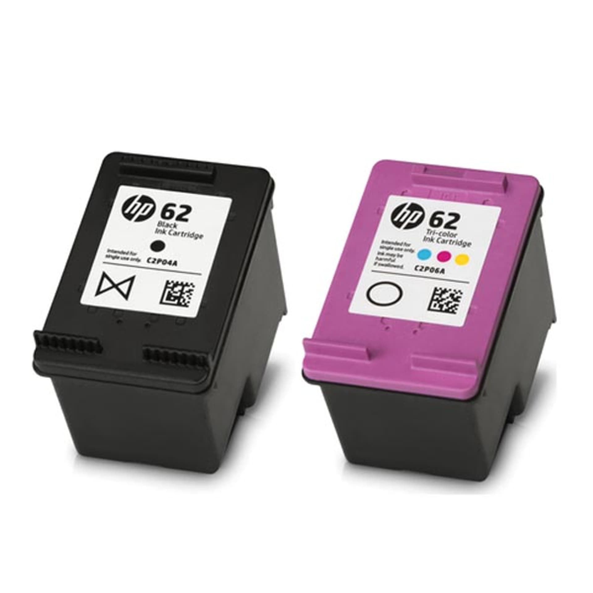 

HP oryginalny zestaw tuszy N9J71AE, HP 62, black/color, 200/165s, 4.4.2005ml, HP value pack Envy 5640, 5644, 5660, 7640, Officejet