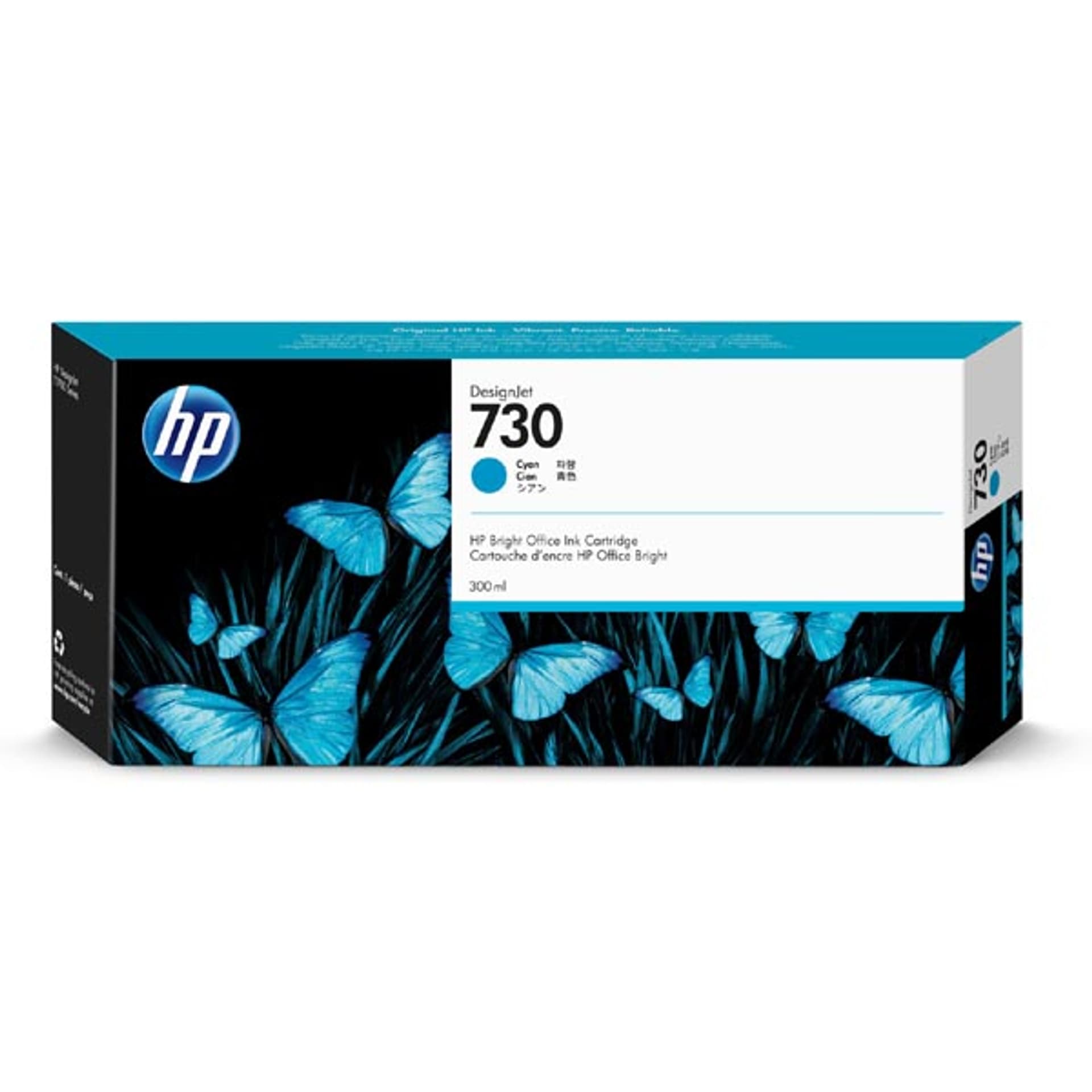 

HP oryginalny ink / tusz P2V68A, HP 730, cyan, 300ml, HP HP DesignJet T1700 44 printer series, T1700dr 44