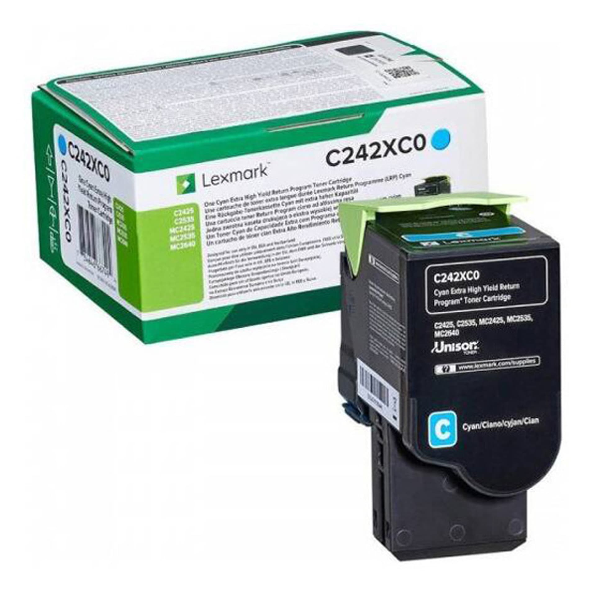 

Toner LEXMARK C242XC0