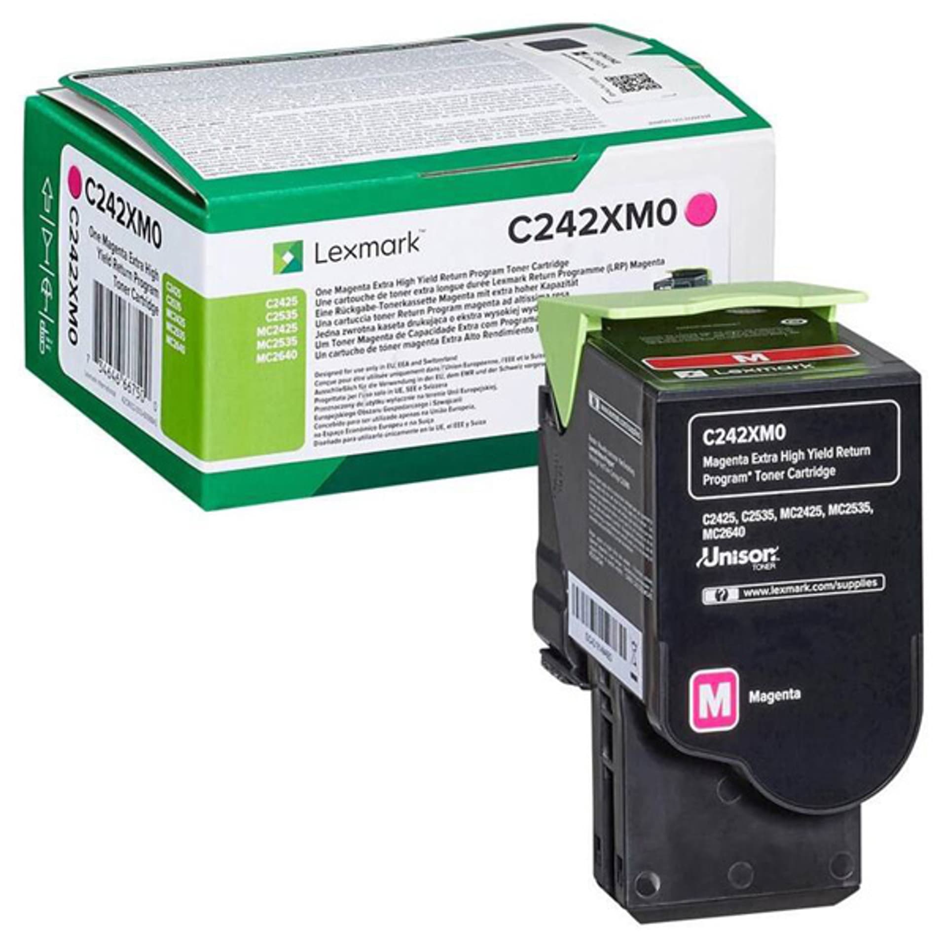 

Toner LEXMARK C242XM0