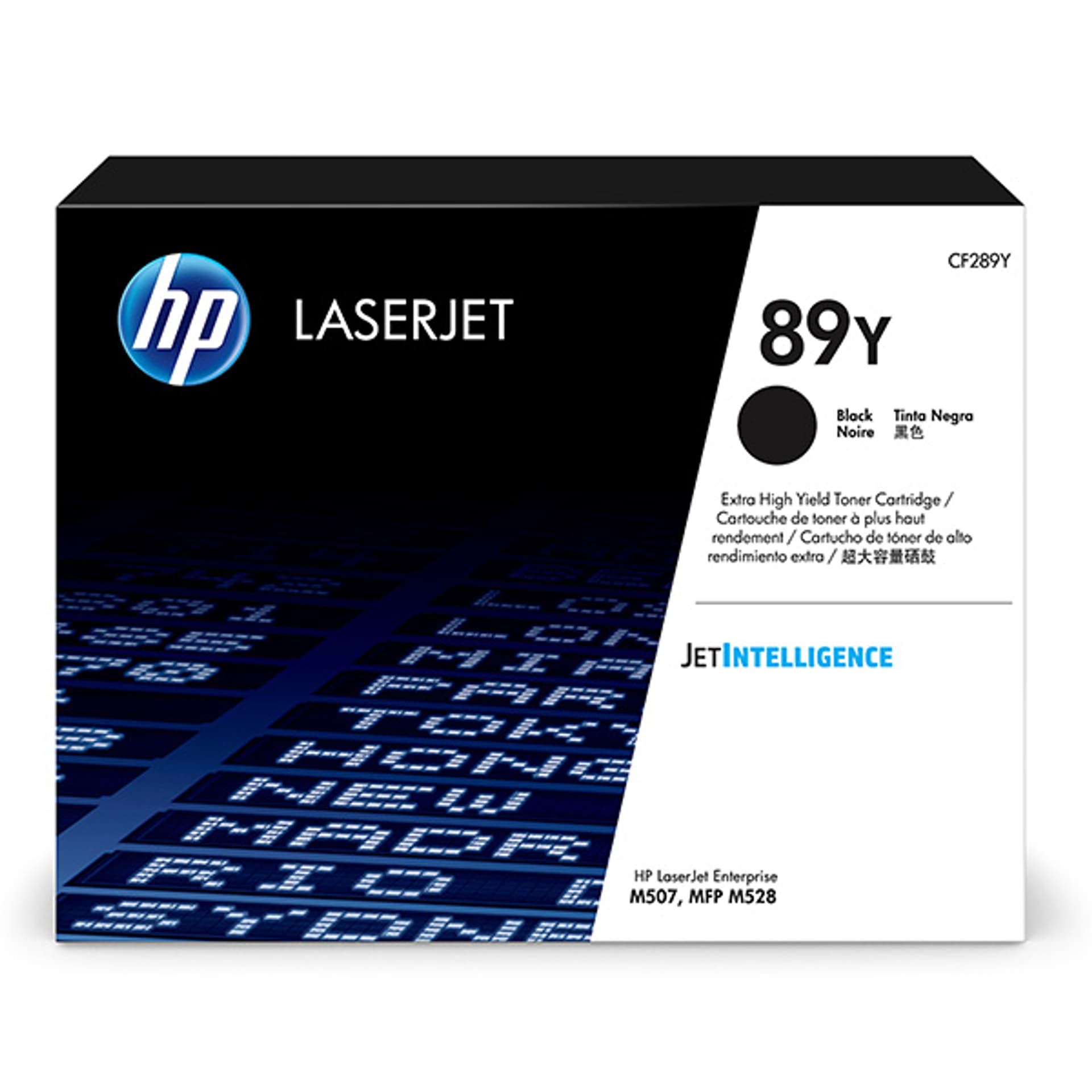 

HP oryginalny toner CF289Y, HP 89Y, black, 20000s, extra duża pojemność, HP LJ Enterprise M528, M507, Managed E50145dn, O