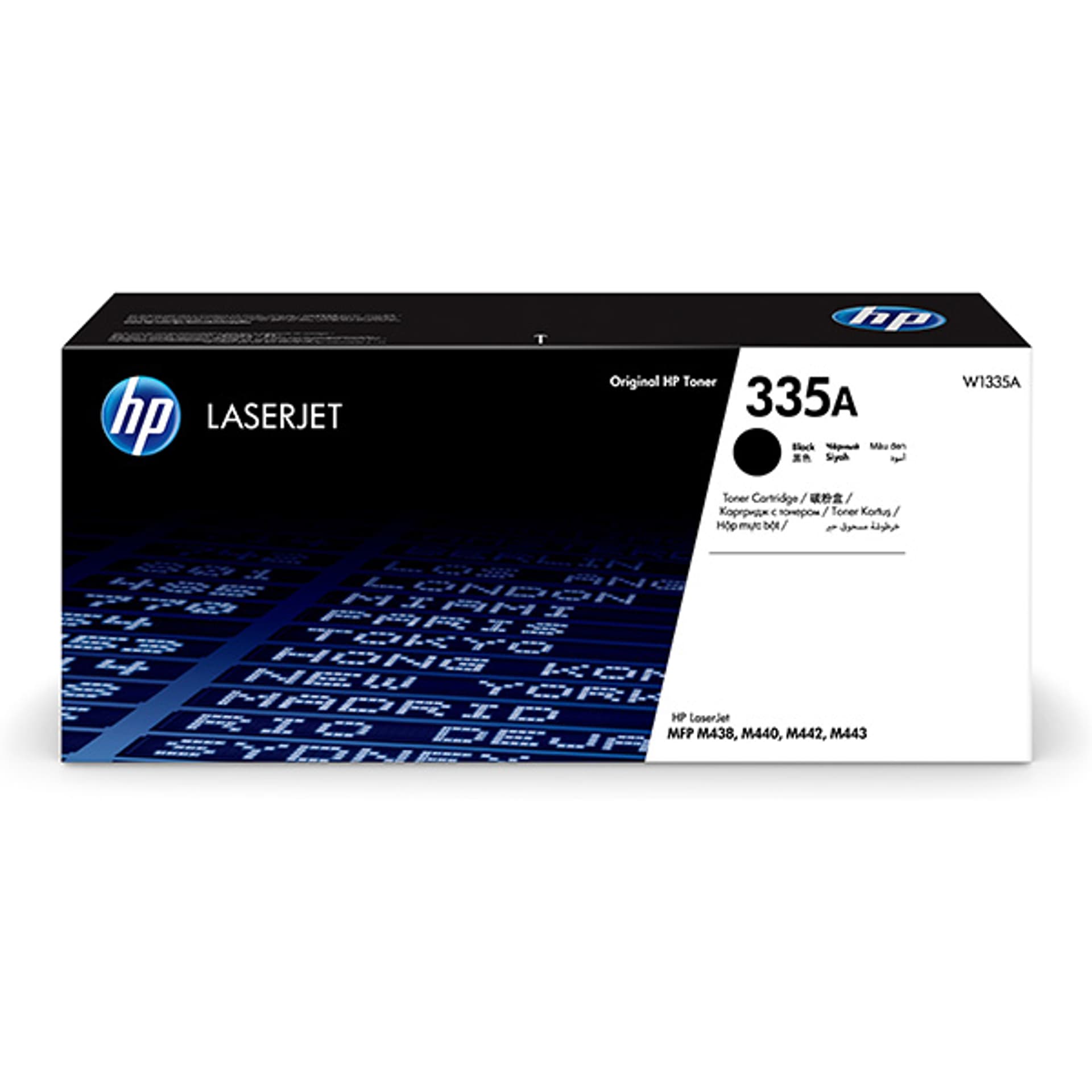 

HP oryginalny toner W1335A, HP 335A, black, 7400s, HP LaserJet MFP M438n, MFP M442dn, MFP M443nda, O