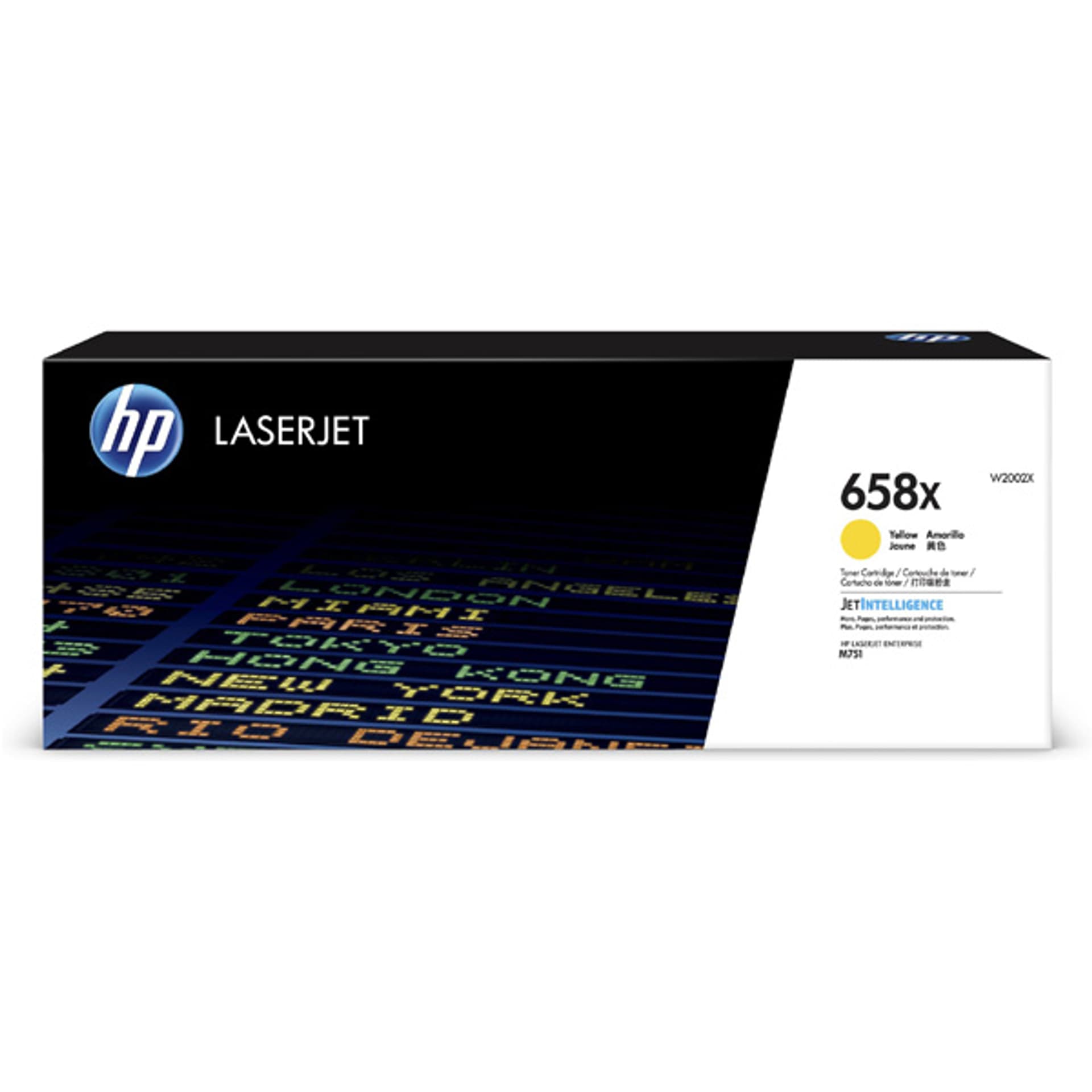 

HP oryginalny toner W2002X, HP 658X, yellow, 28000s, high capacity, HP Color LaserJet Enterprise M751 Series, O