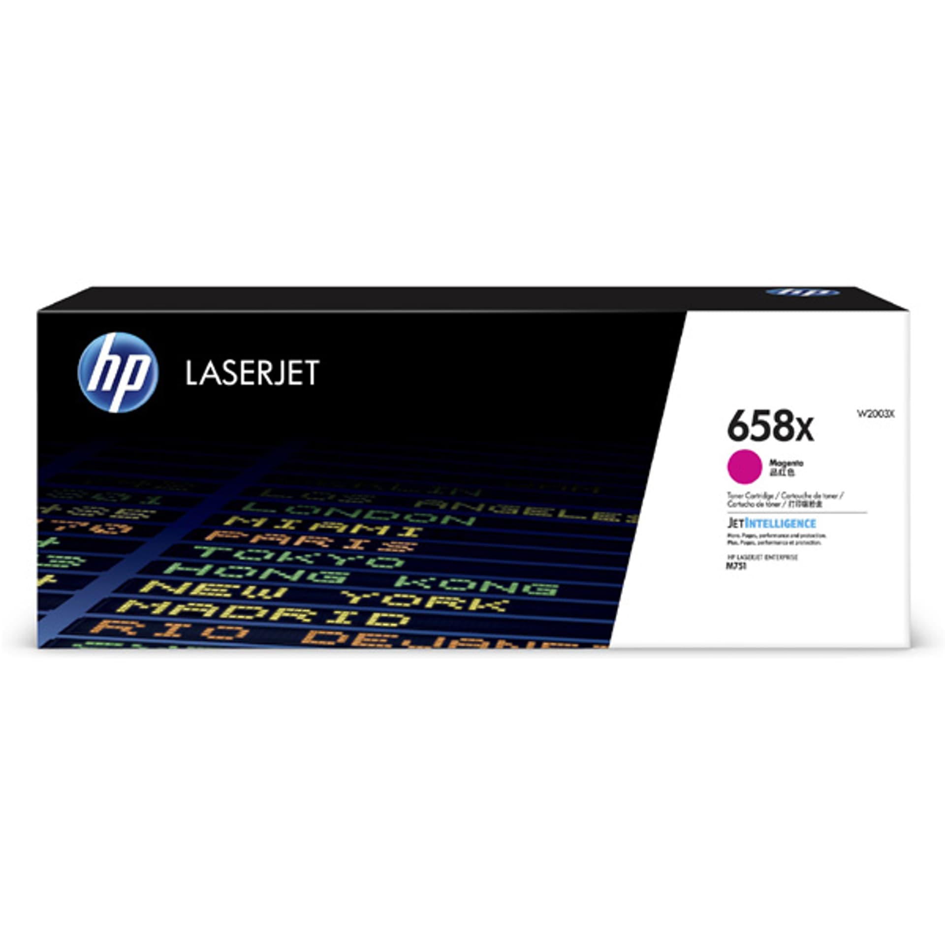

HP oryginalny toner W2003X, HP 658X, magenta, 28000s, high capacity, HP Color LaserJet Enterprise M751 Series, O